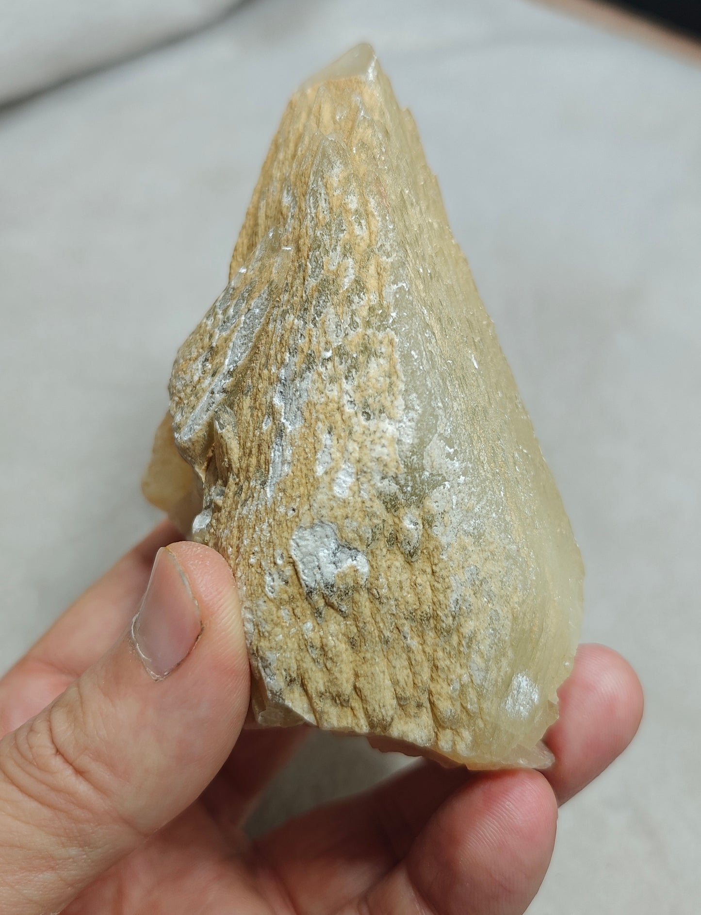 Natural Dogteeth calcite crystal 419 grams