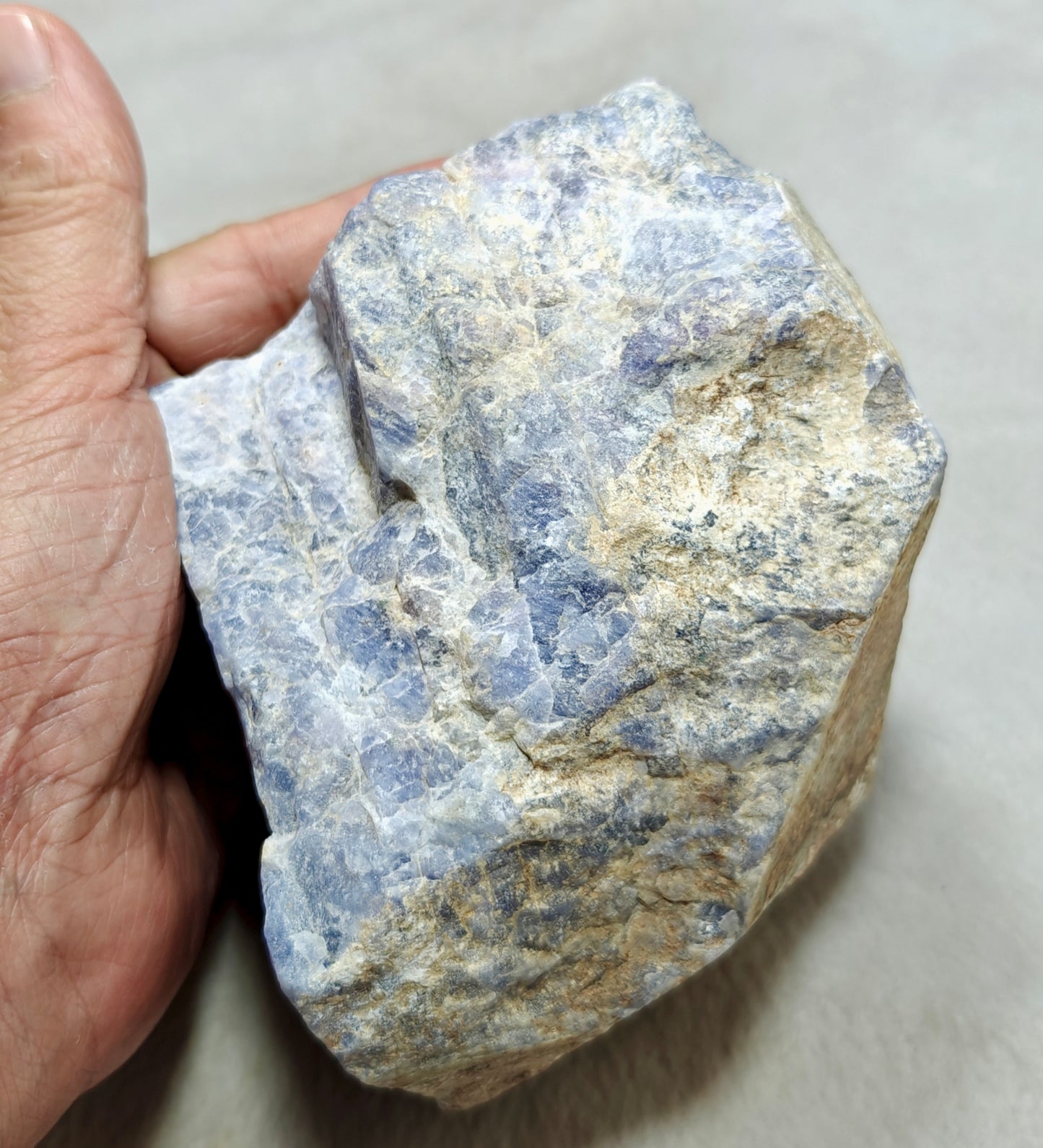 Large Piece of Fluorescent Hackmanite 1300 grams