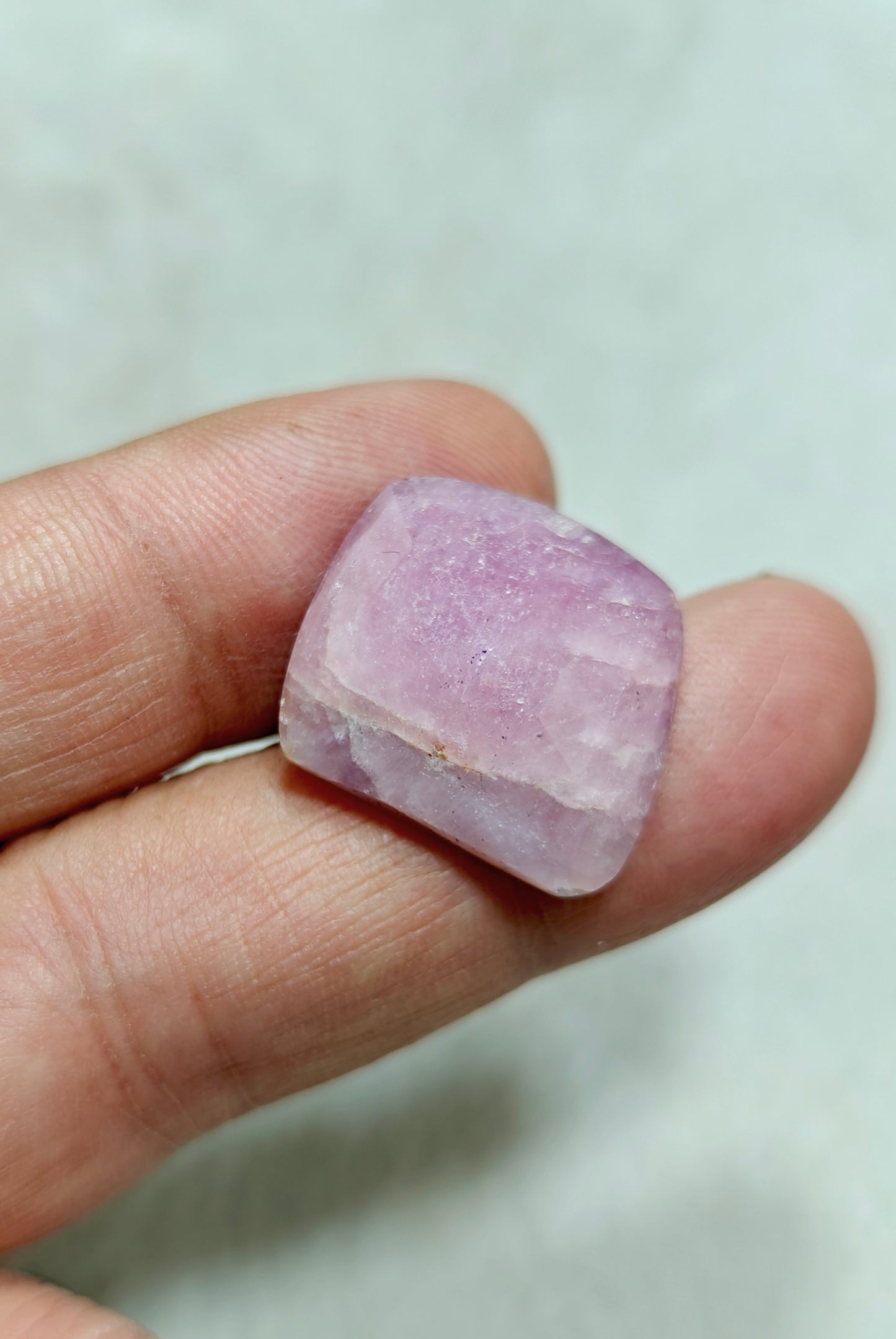 Single beautiful pink rose cut sapphire 28 carats