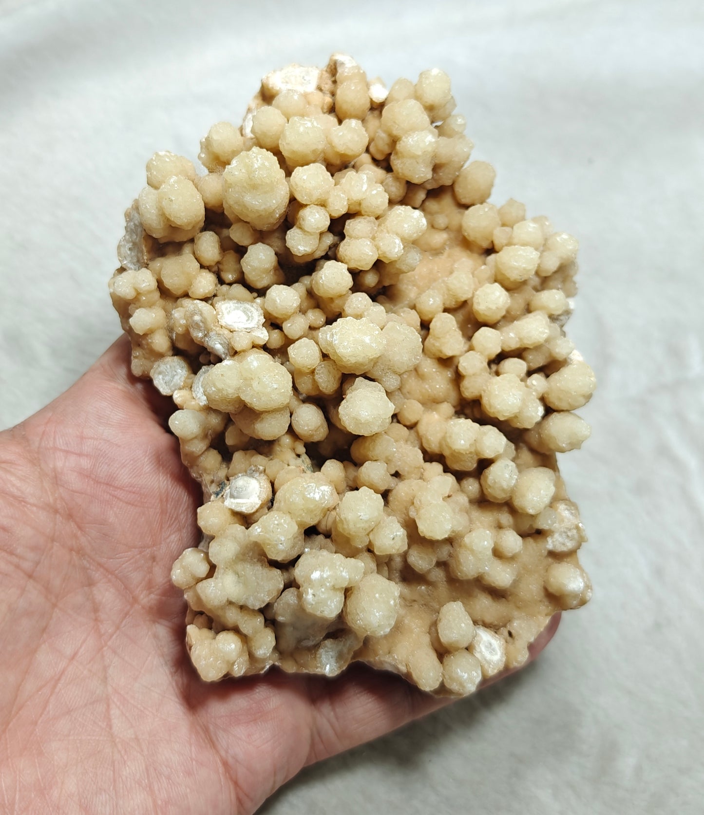 Natural Aragonite cluster terminated crystals 372 grams