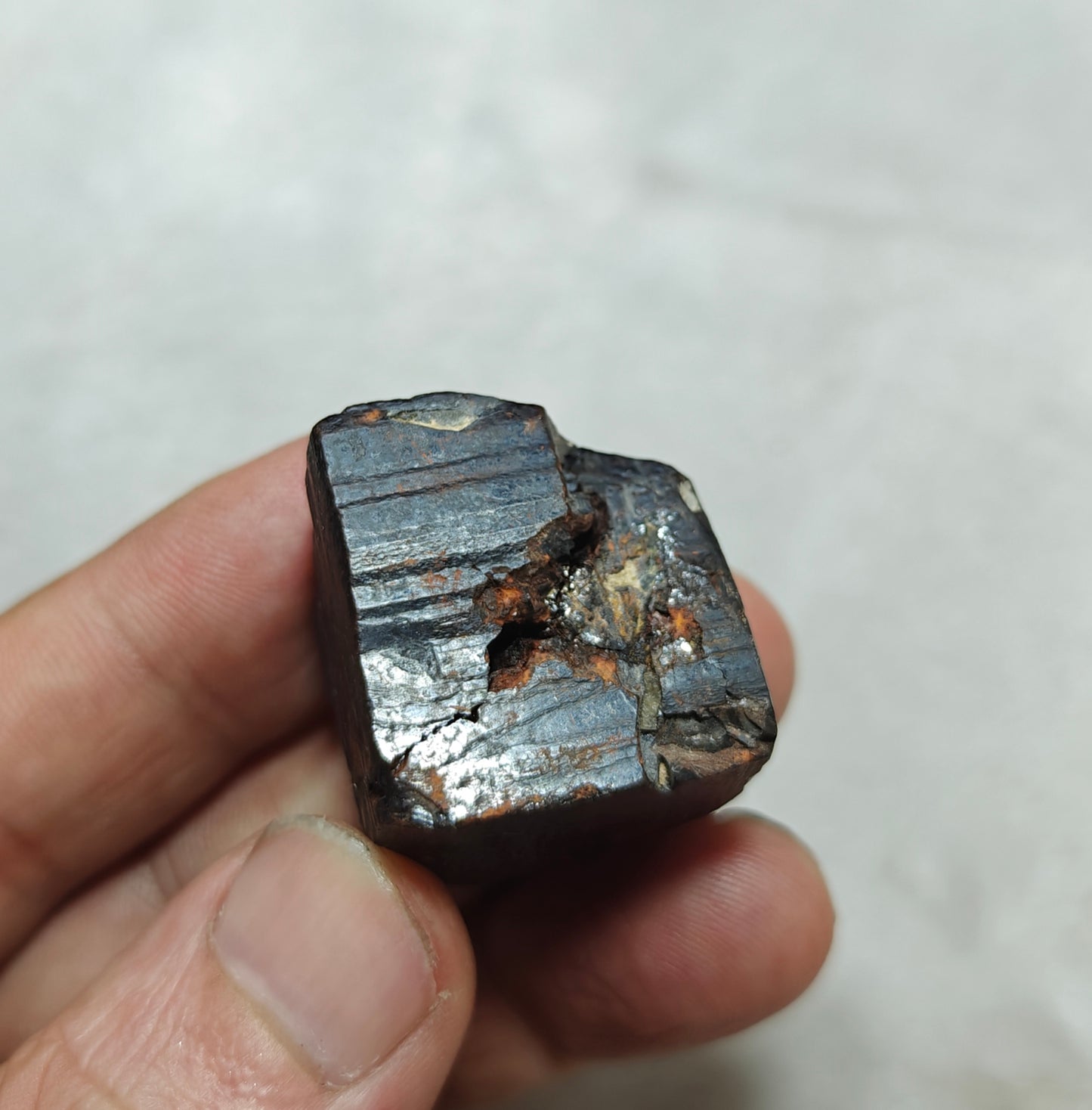 Tantalite crystal 45 grams REPAIRED