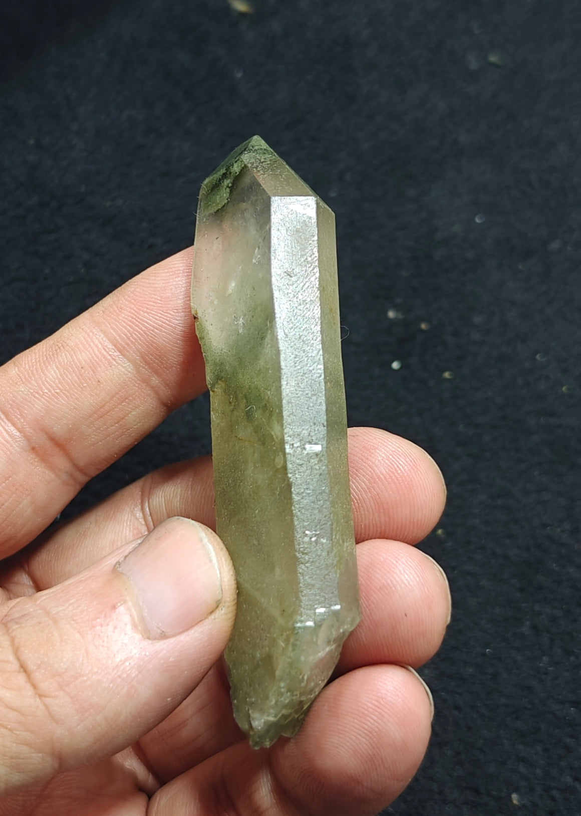 Natural Chlorite Quartz 44 grams