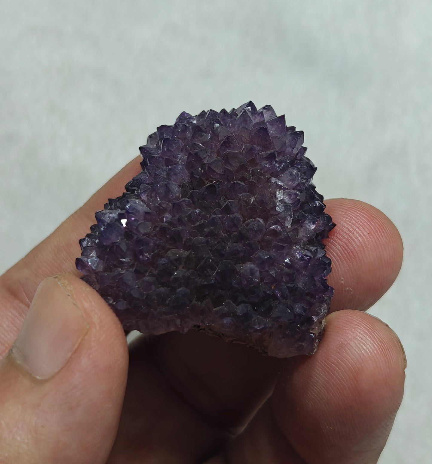 Natural Drusy Amethyst crystals Cluster 40 grams