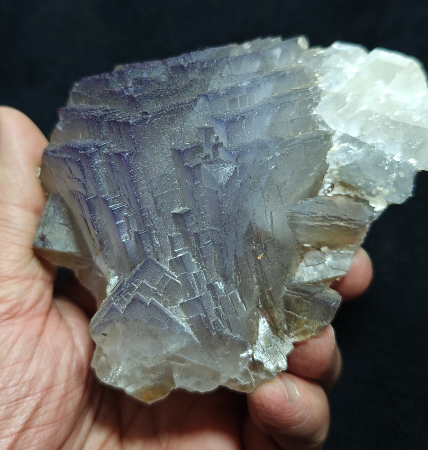 Fluorite crystal like Pyramid 500 grams