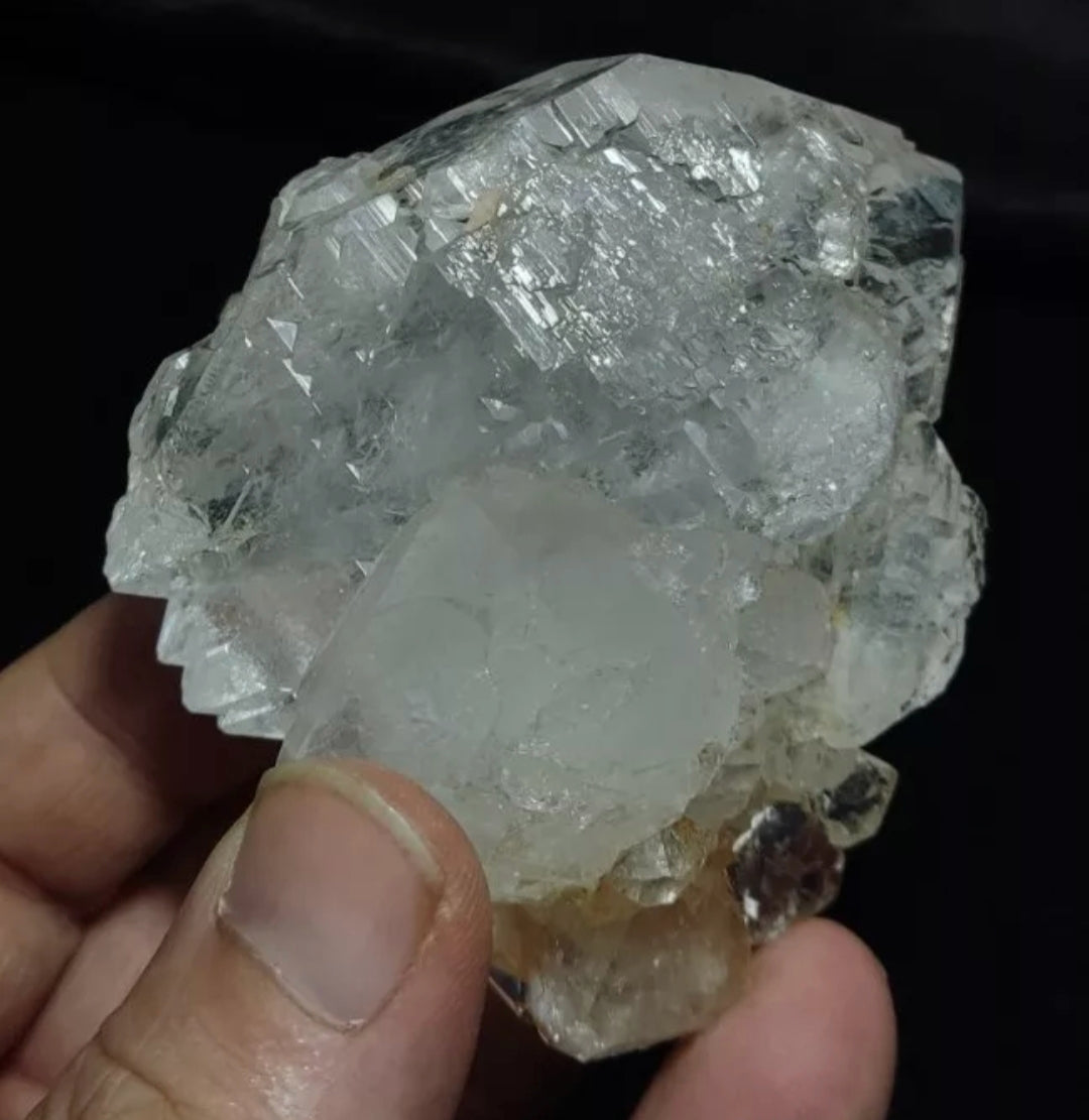 Very Aesthetic Gwindel Quartz Crystal Fully Terminated  245 grams