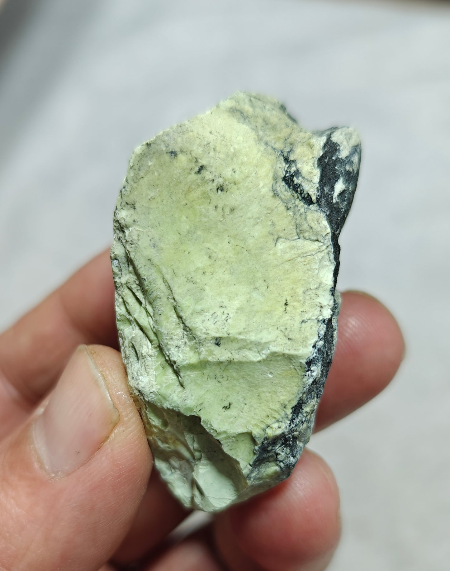 Natural green variscite chunk 51 grams