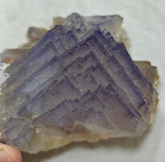 Fluorite crystal like Pyramid 500 grams