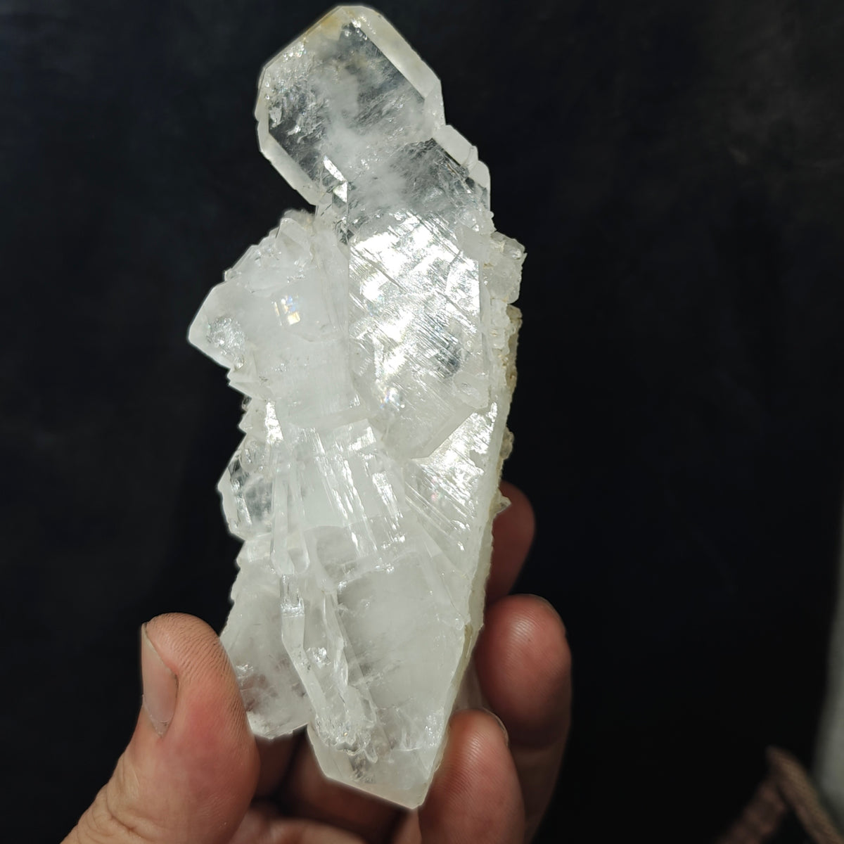 Natural Faden Quartz Crystal 184 grams