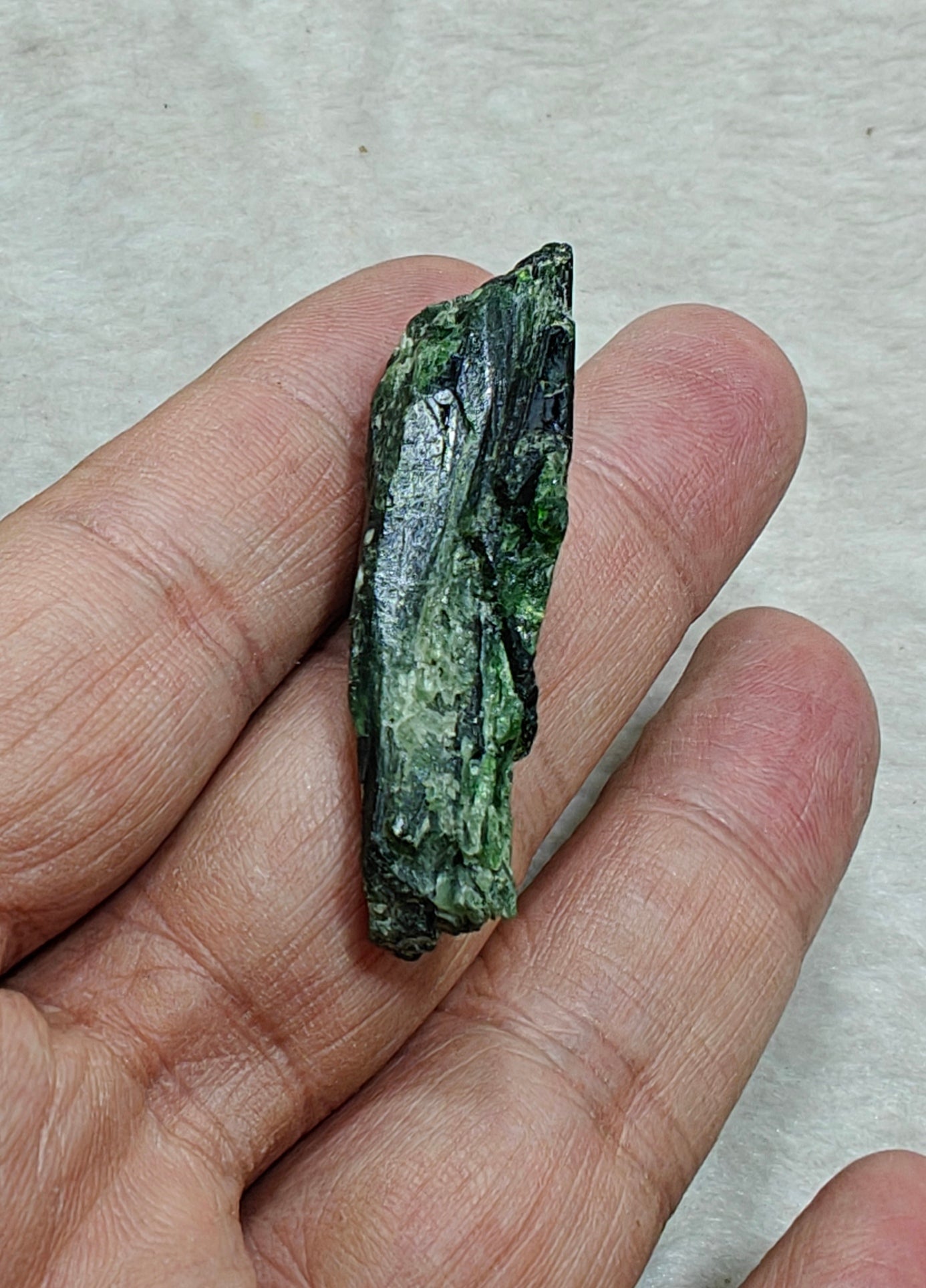 Natural diopside crystal 13 grams