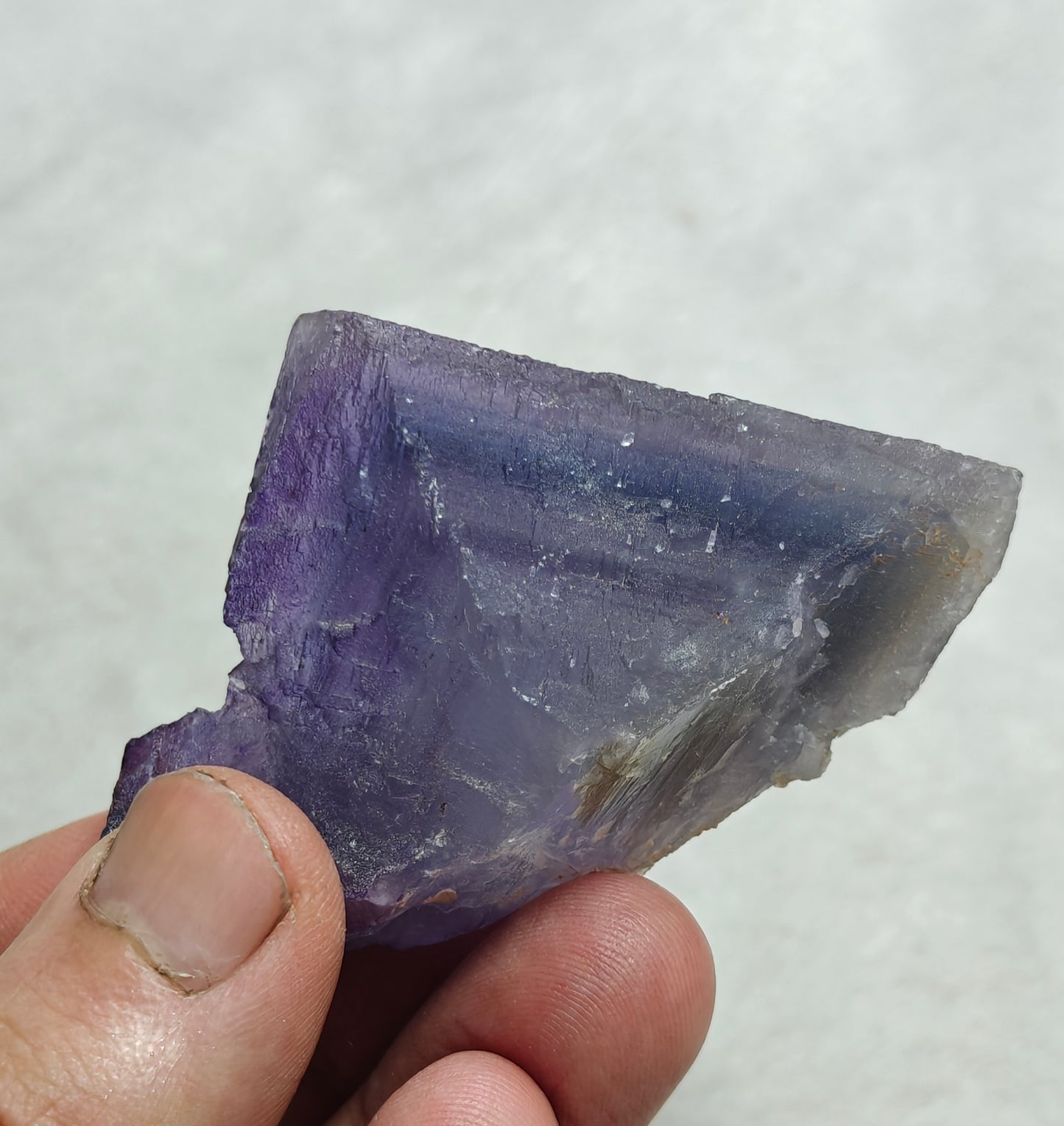 Natural Purple Fluorite Specimen 105 grams