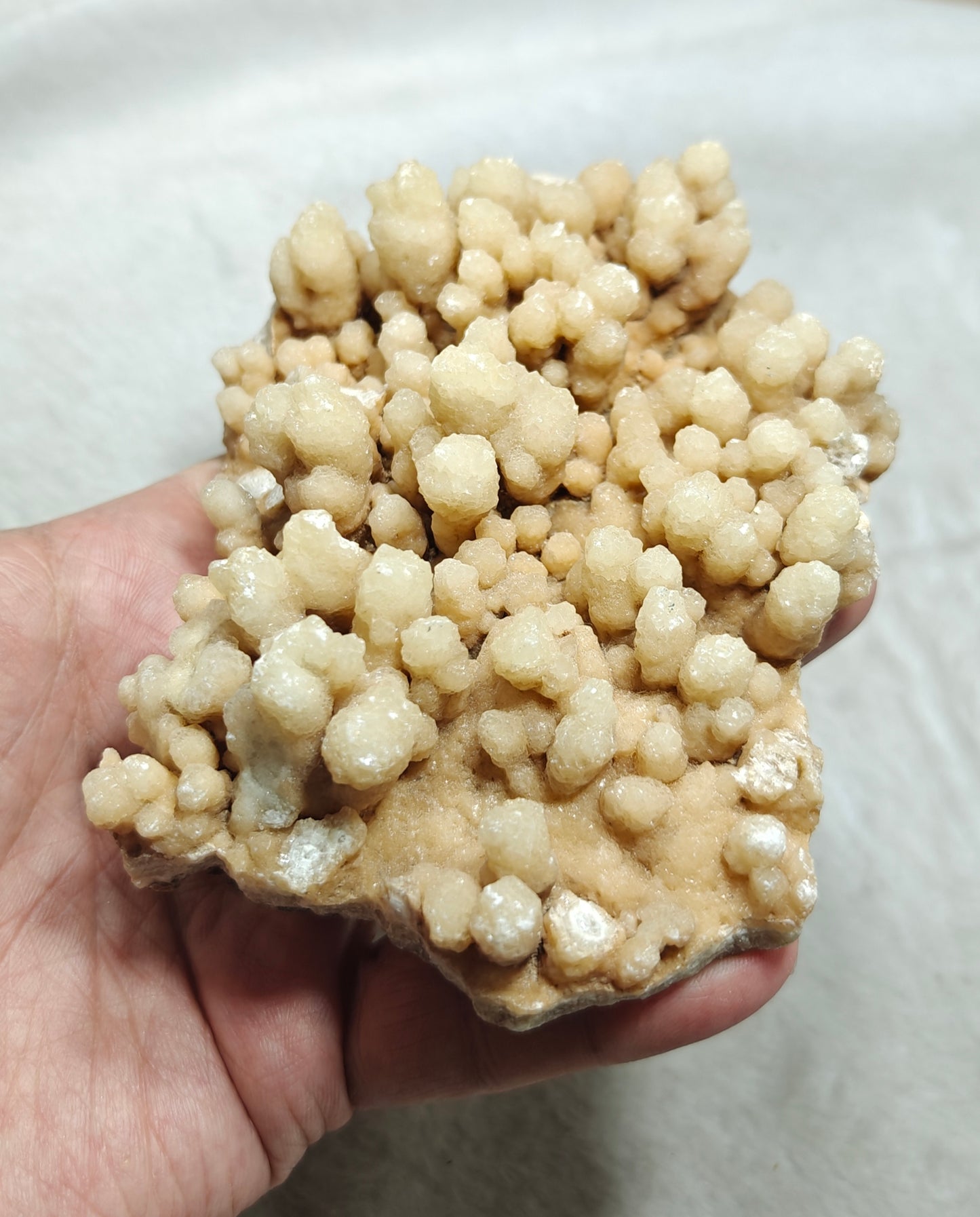 Natural Aragonite cluster terminated crystals 372 grams