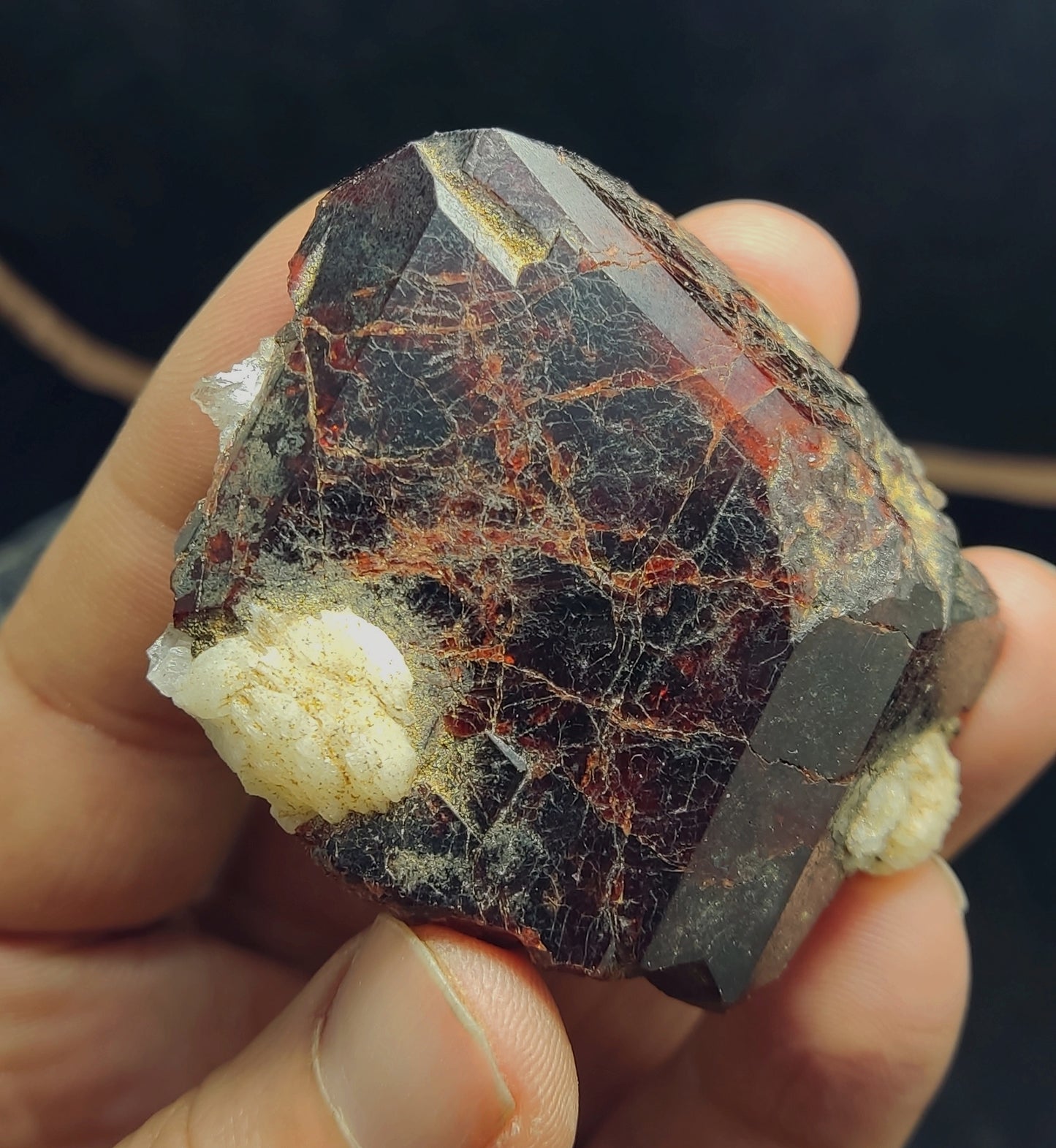Natural Garnets Specimen variety spessartine/almandine 115 grams