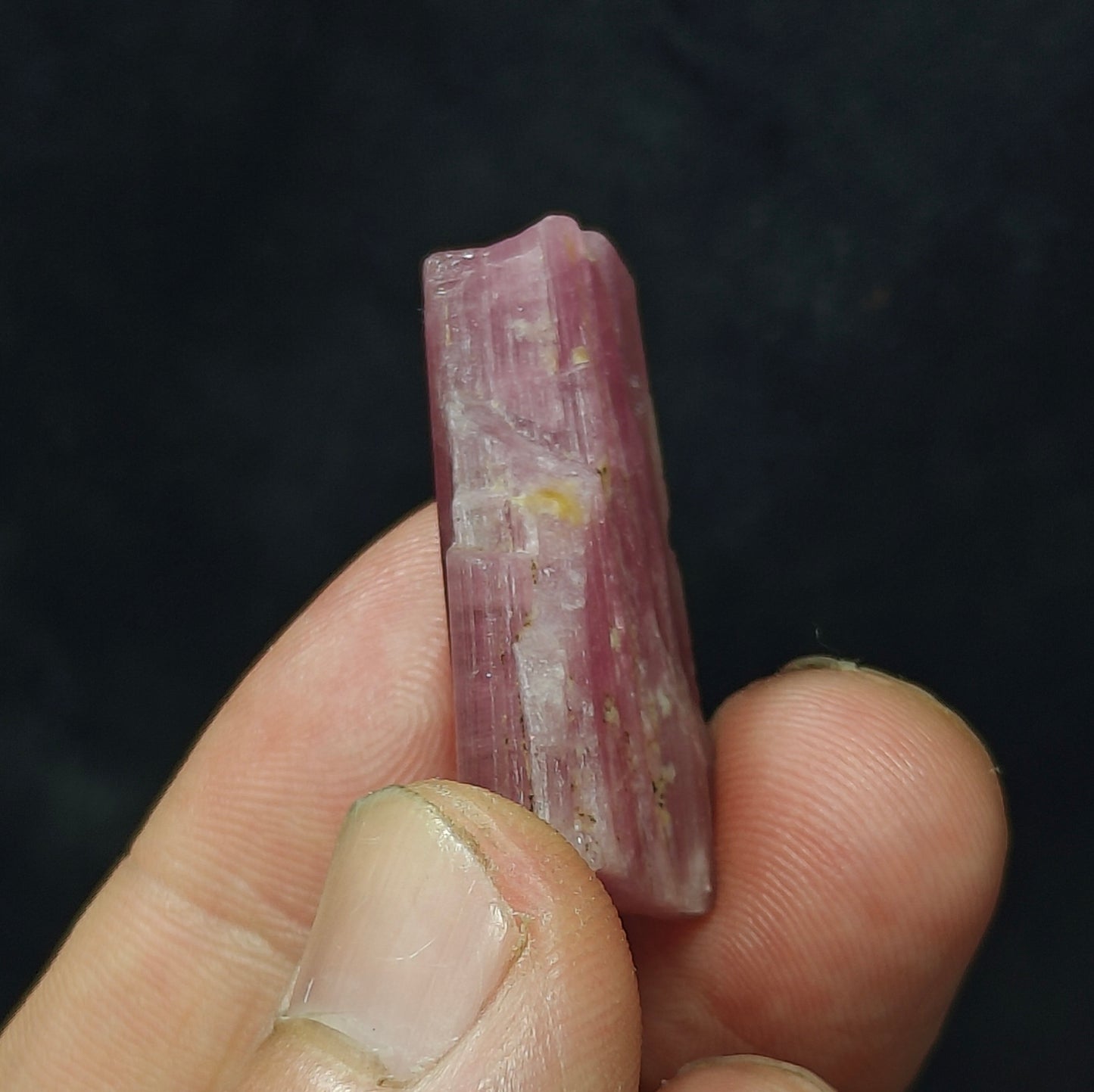pink Tourmaline crystal 52 carats