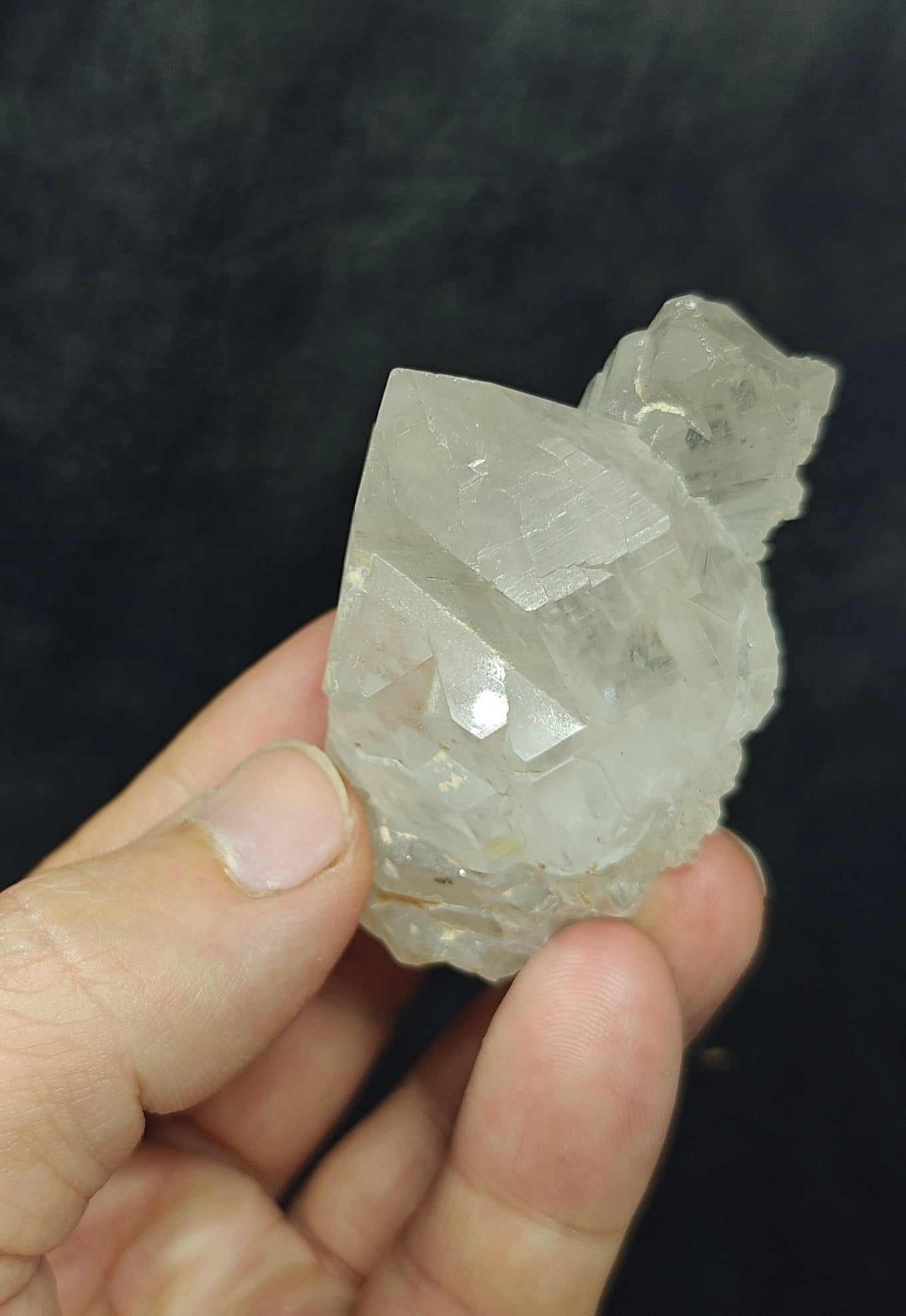 Beautiful specimen of Quartz Cluster 108 grams