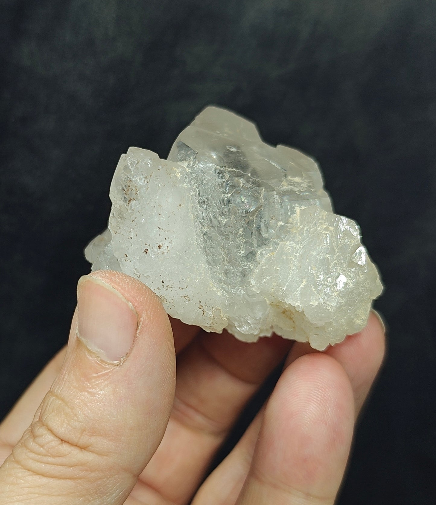 Beautiful specimen of Quartz Cluster 108 grams