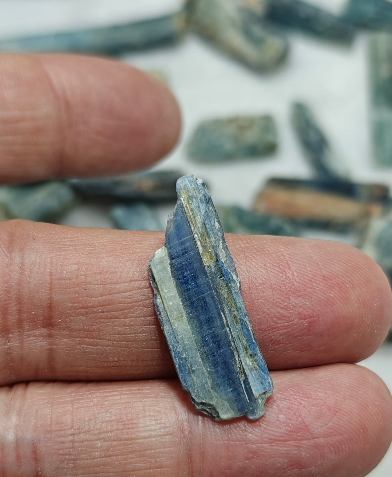 Natural kyanite crystals collection 150 grams