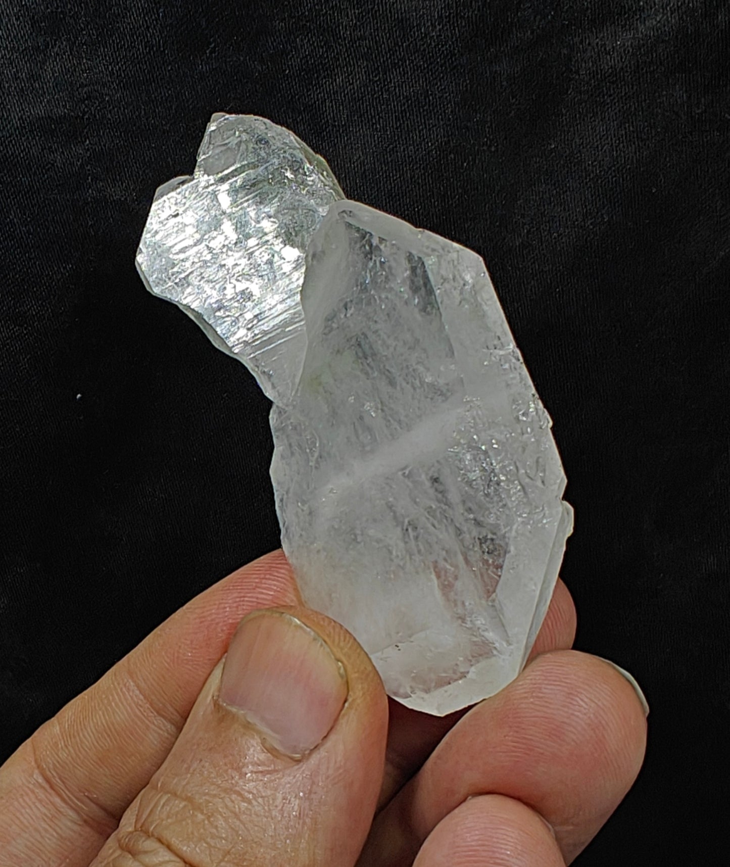Faden Quartz crystal with some chlorite inclusions 46 grams
