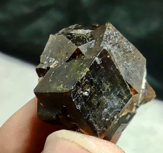 ASM: Andradite Garnets Cluster 10 Grams