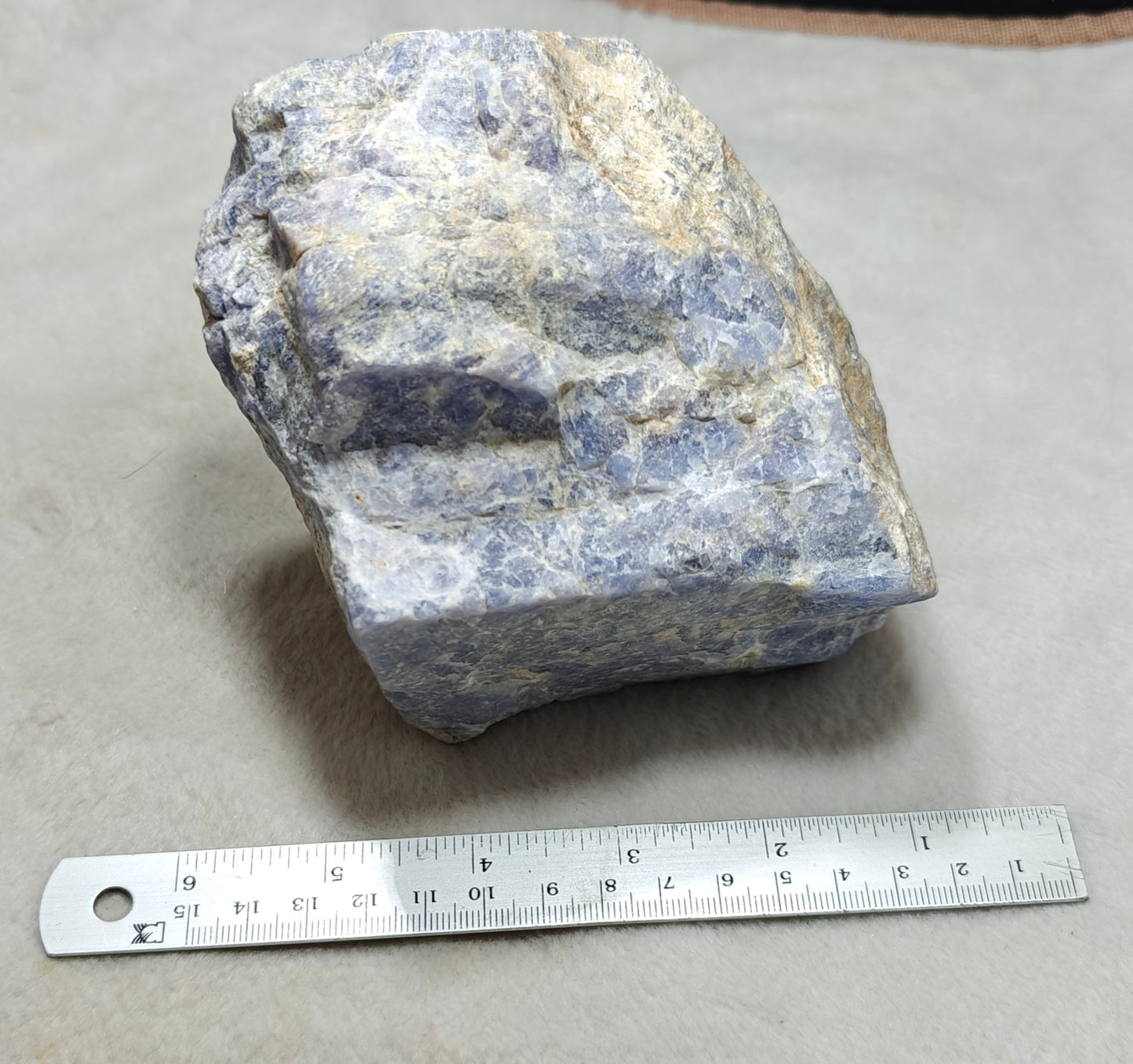 Large Piece of Fluorescent Hackmanite 1300 grams