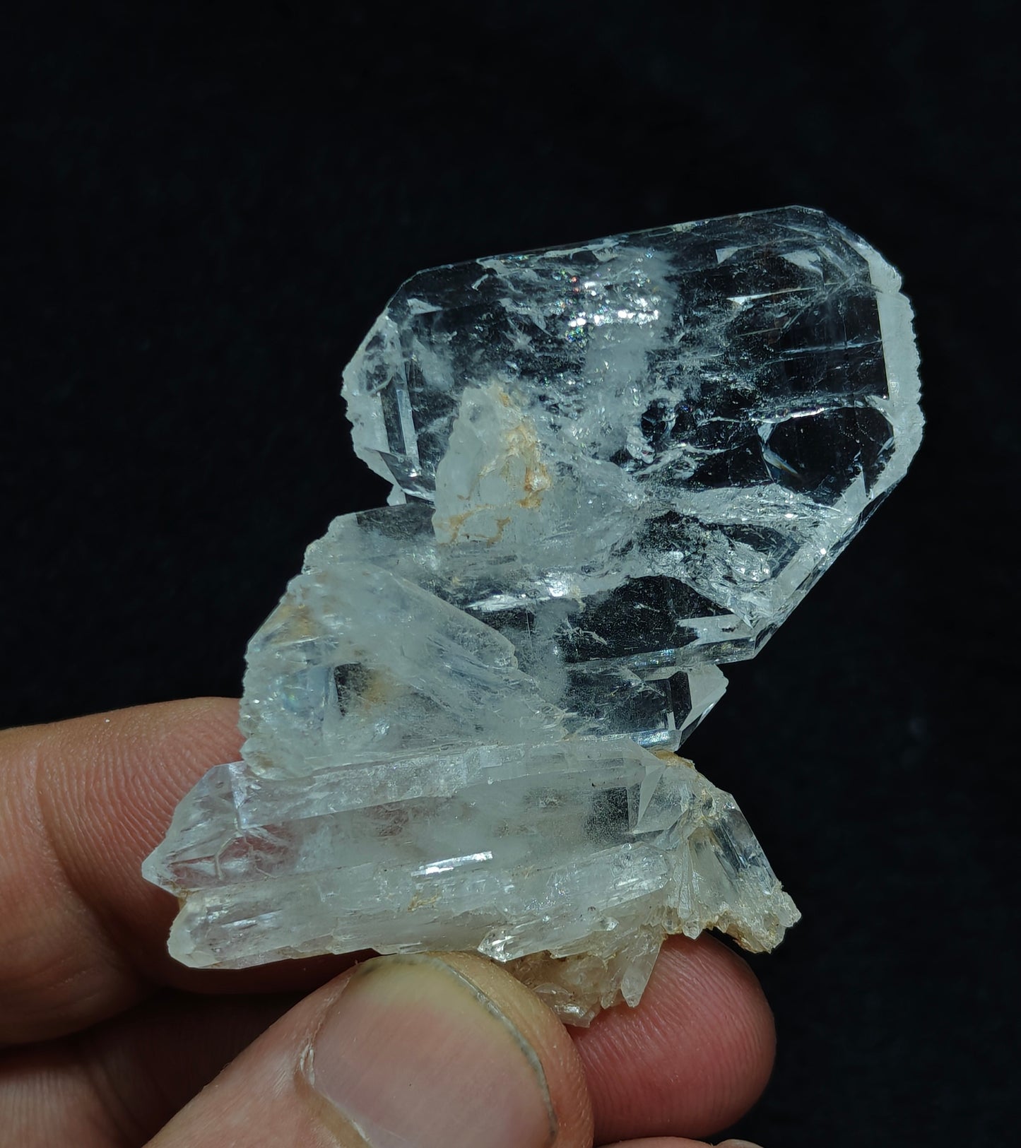 Natural faden quartz crystal 26 grams
