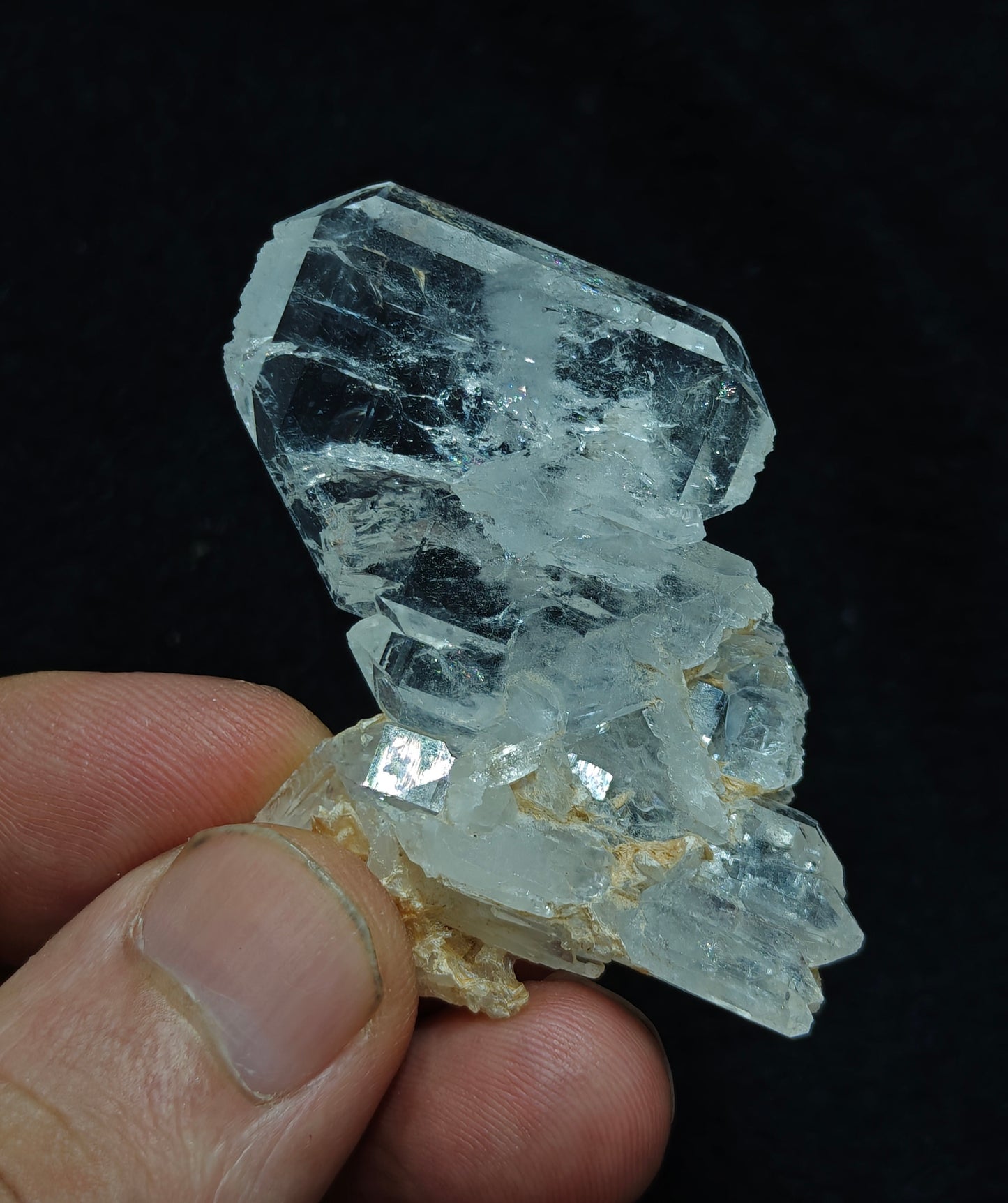 Natural faden quartz crystal 26 grams