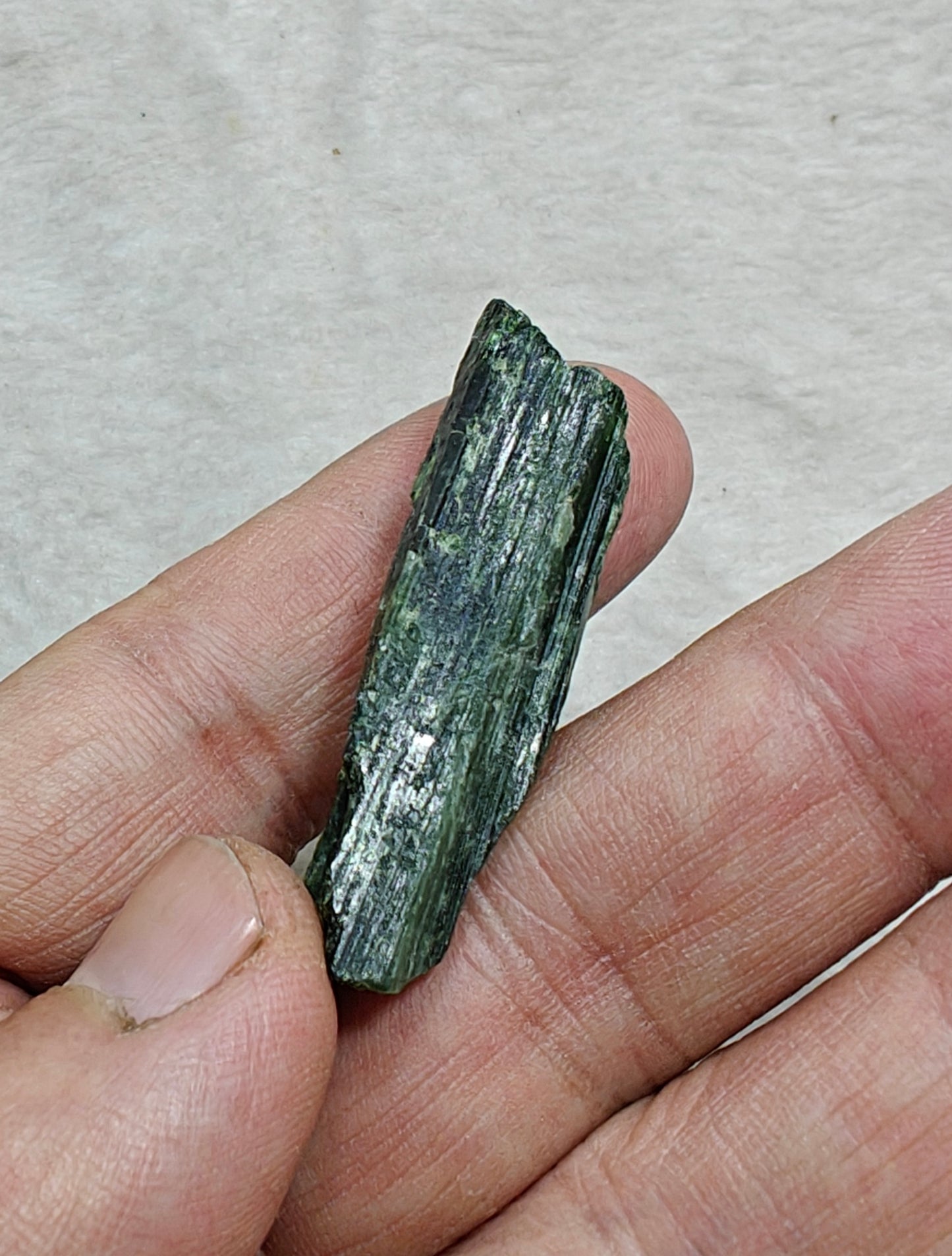 Natural diopside crystal 13 grams