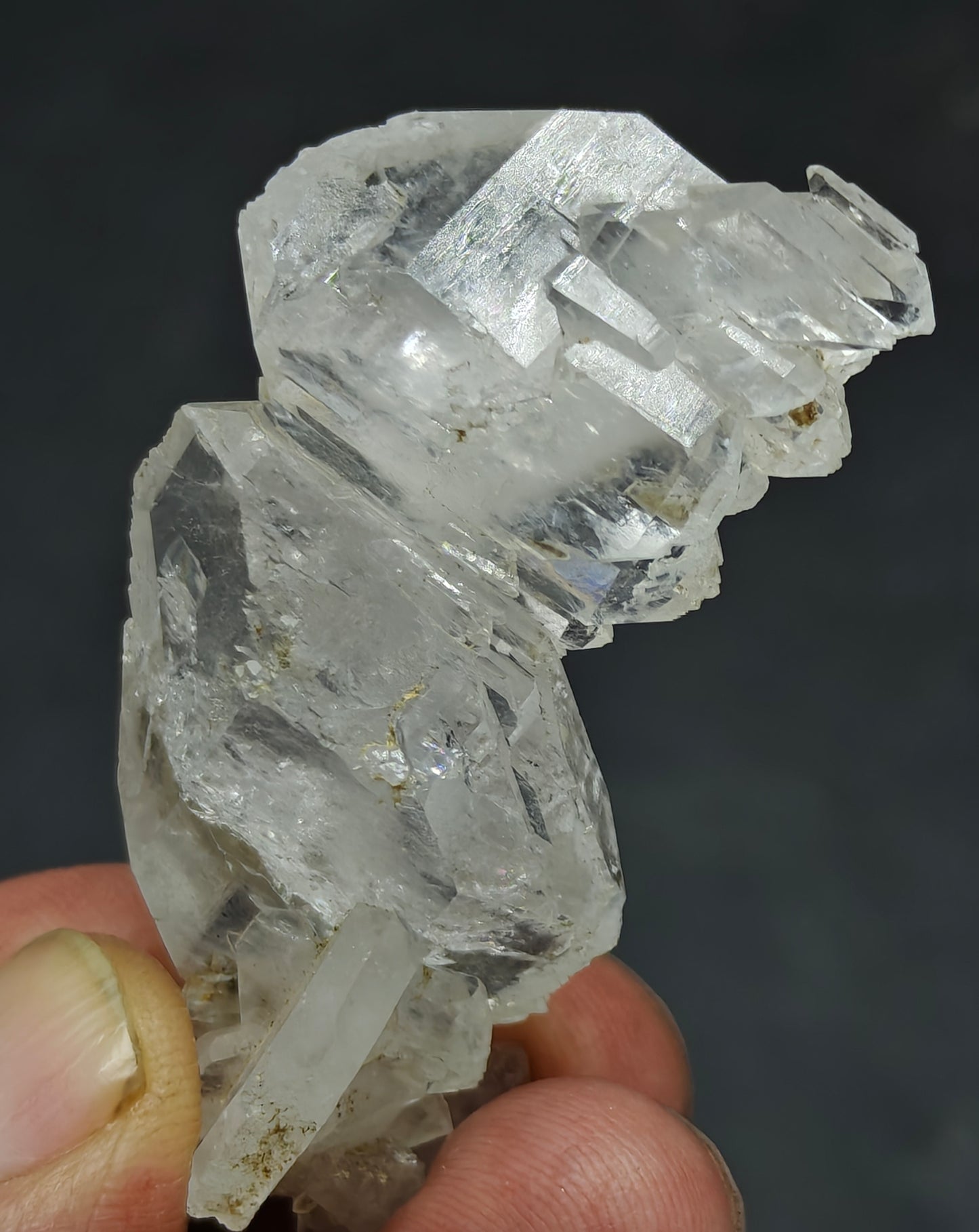 Natural faden quartz crystal 26 grams