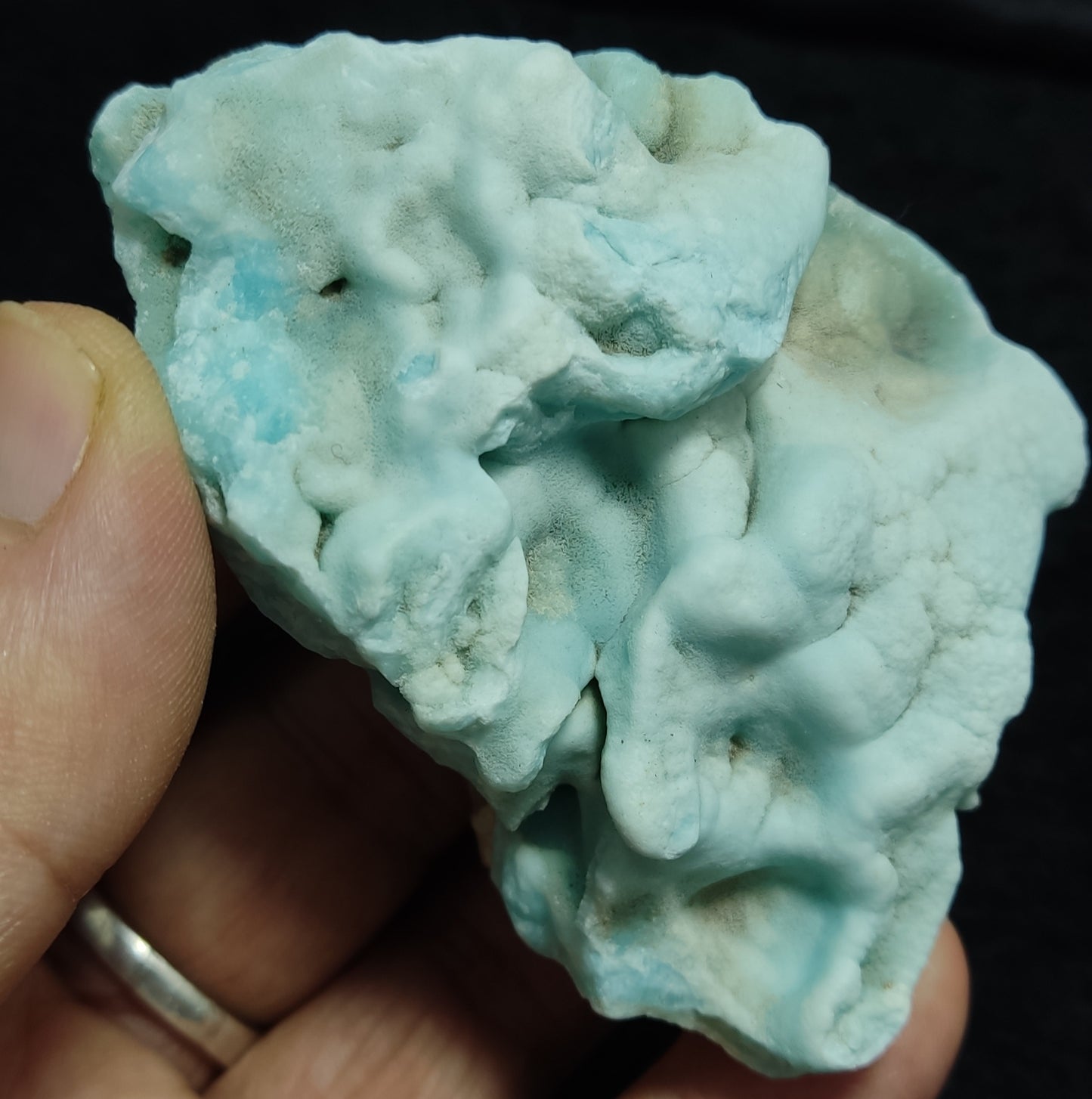 Natural Blue Aragonite 206 grams