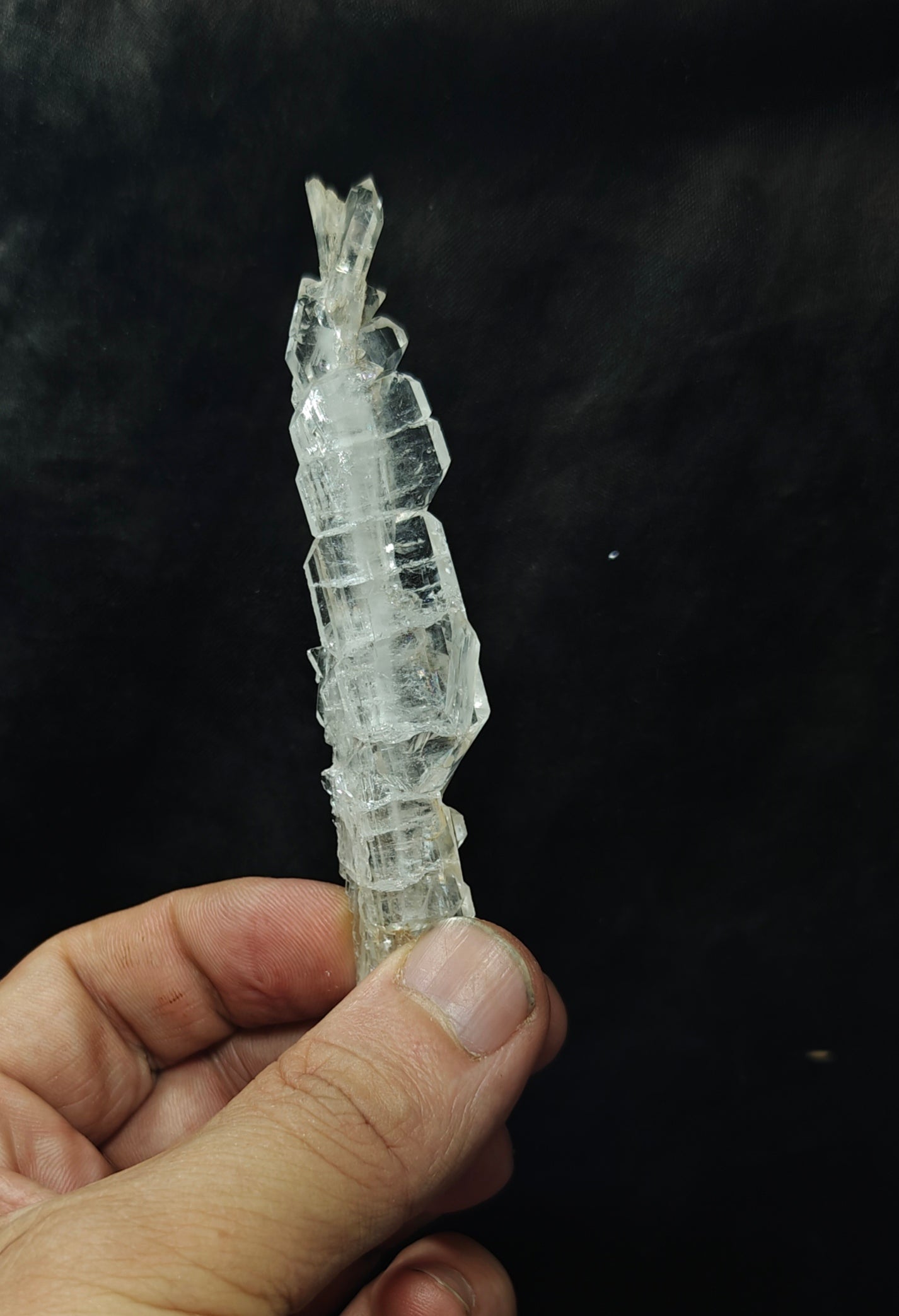 Natural faden quartz crystal 21 grams