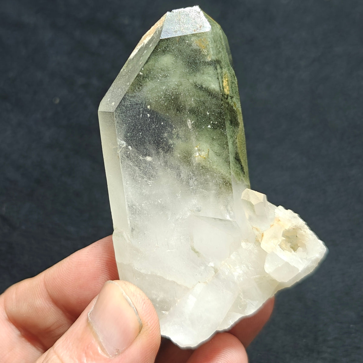 Natural Chlorite Quartz 96 gram