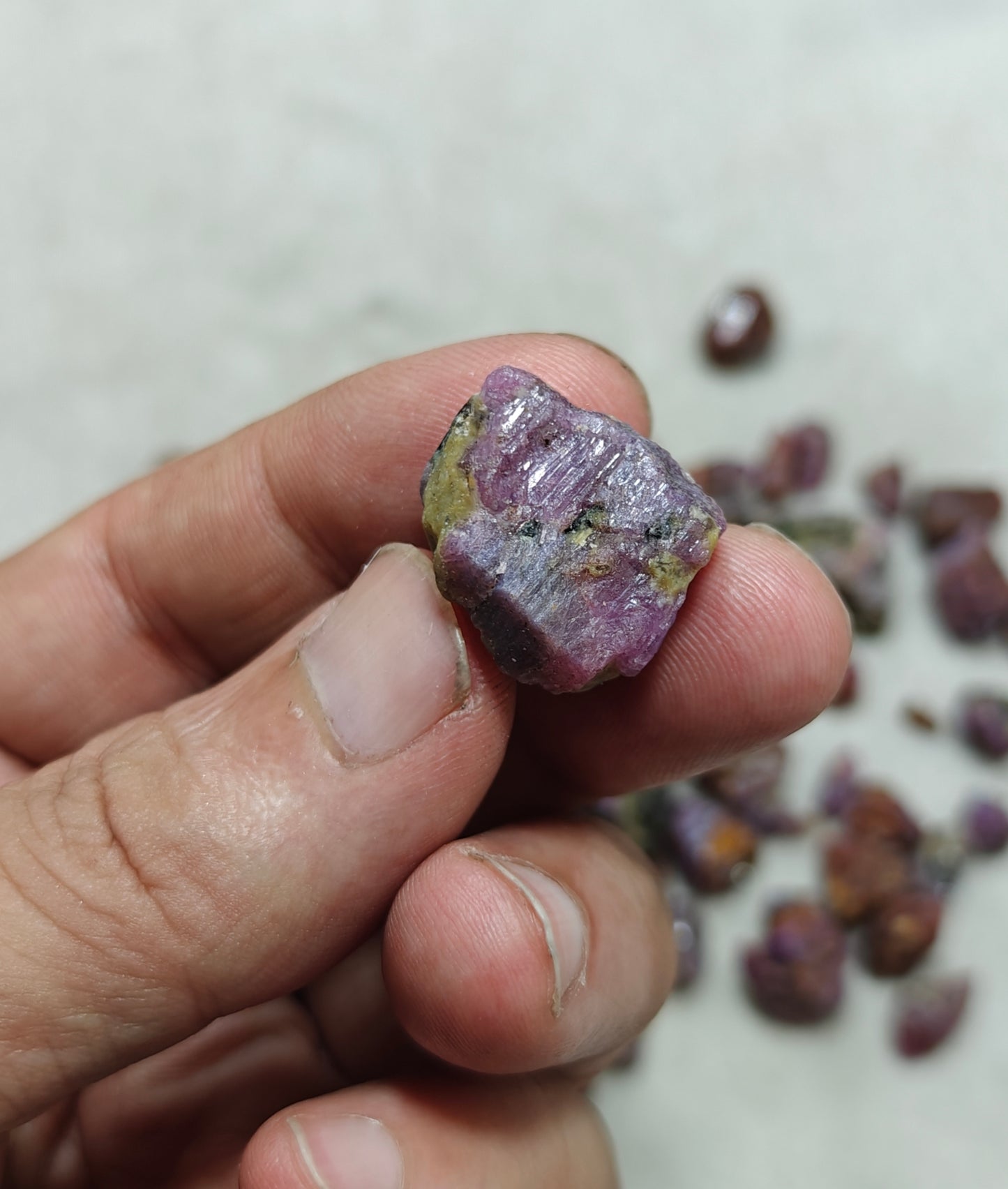 Ruby Crystals lot 170g