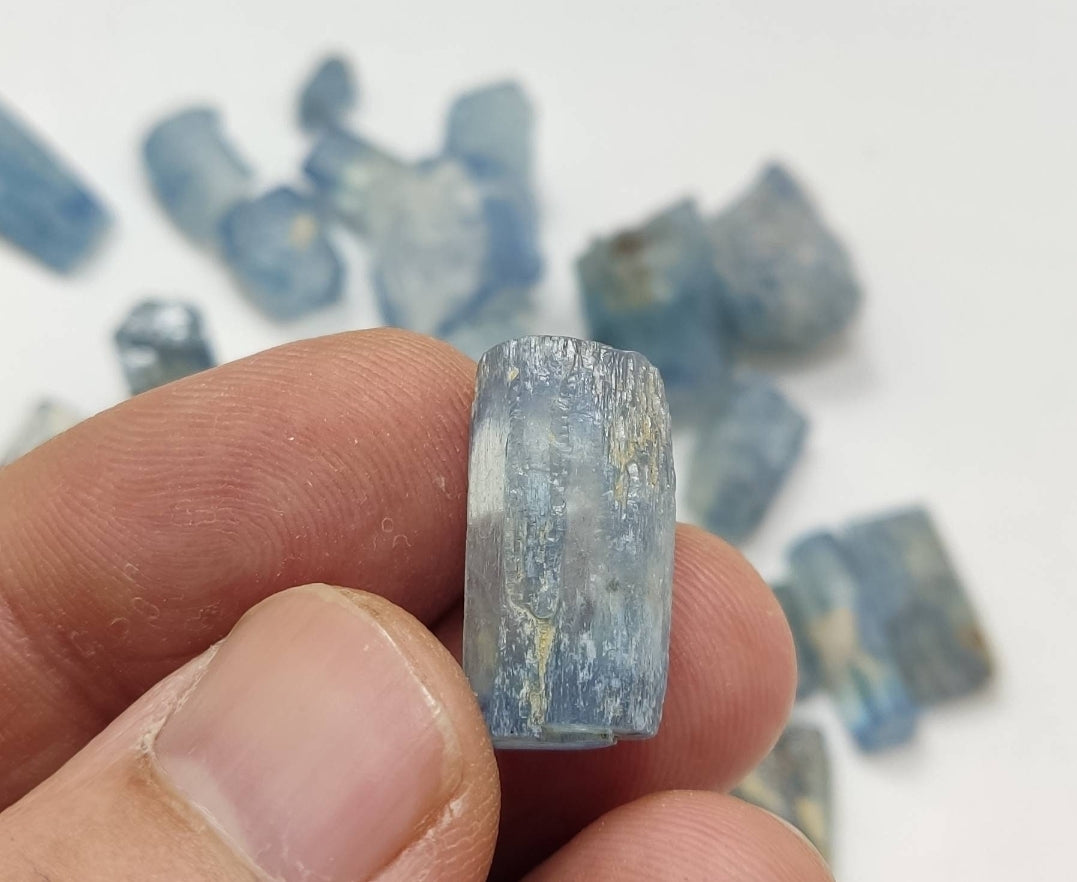 Aquamarine crystals lot 73 grams