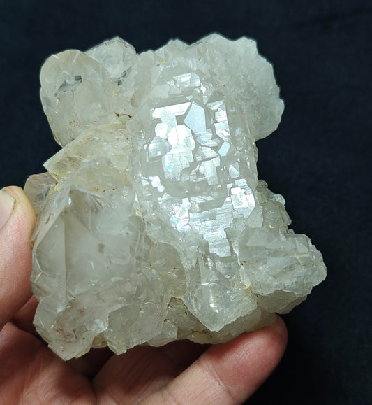 Very unique Elestial Quartz Crystal 425 grams