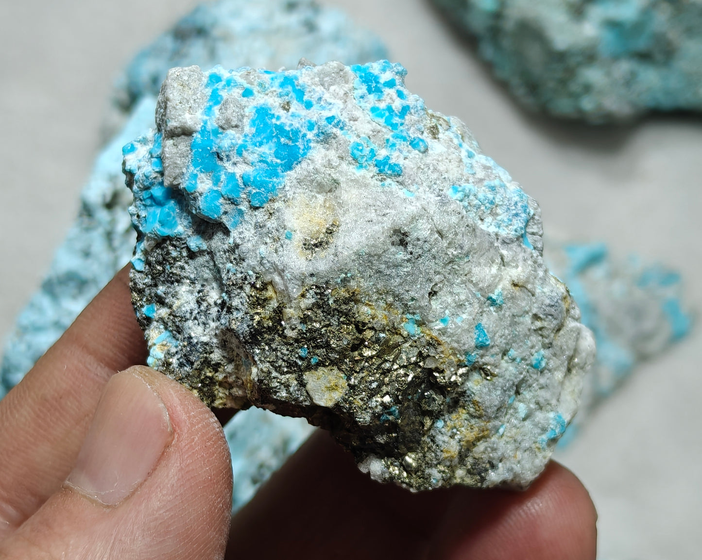 Lot of Natural turquoise 1 kg