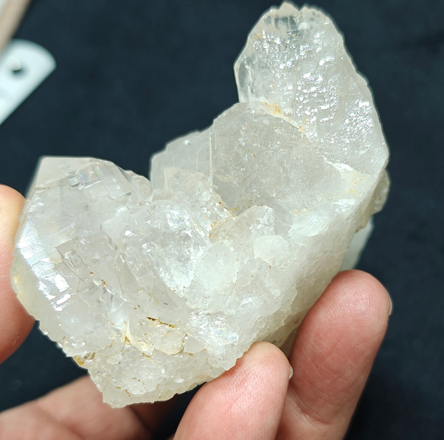 Very unique Elestial Quartz Crystal 425 grams