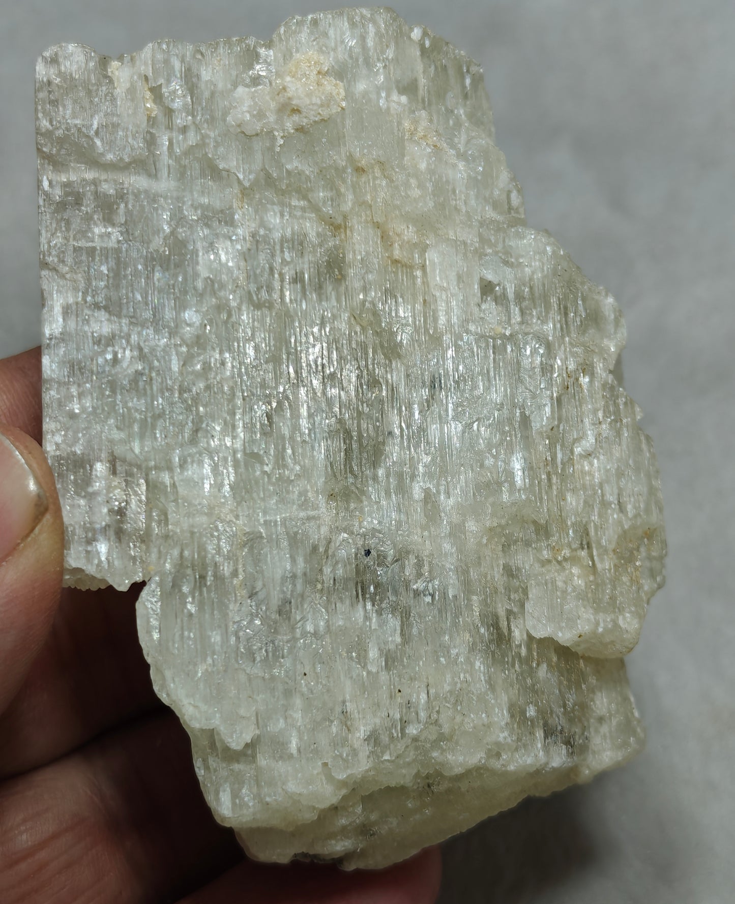 Natural spodumene crystal 264 grams