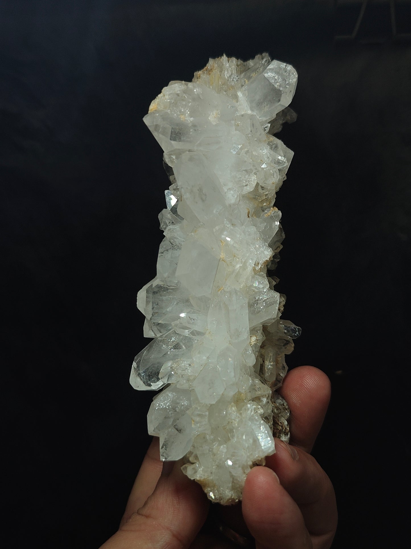 Natural Faden Quartz Cluster 400 grams