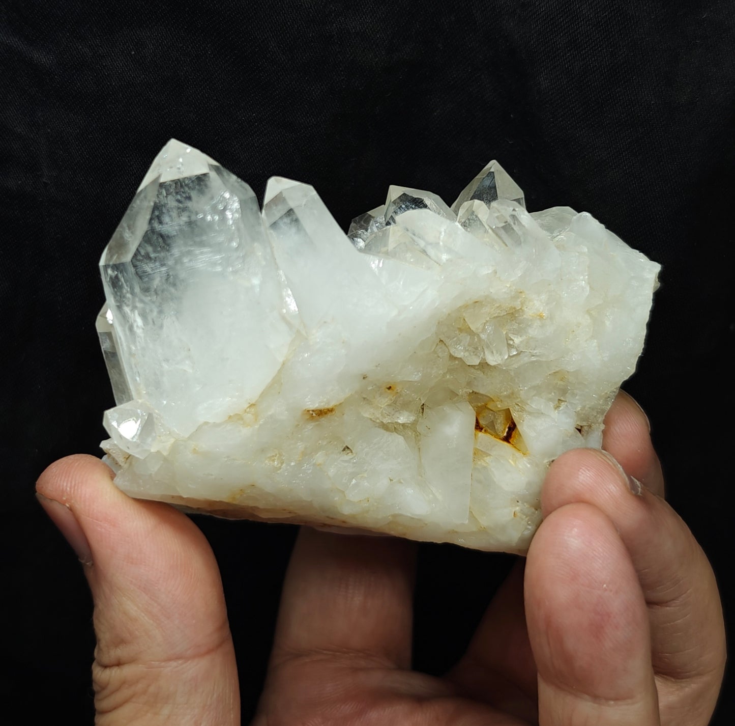 Natural Quartz Crystals Cluster 304 grams