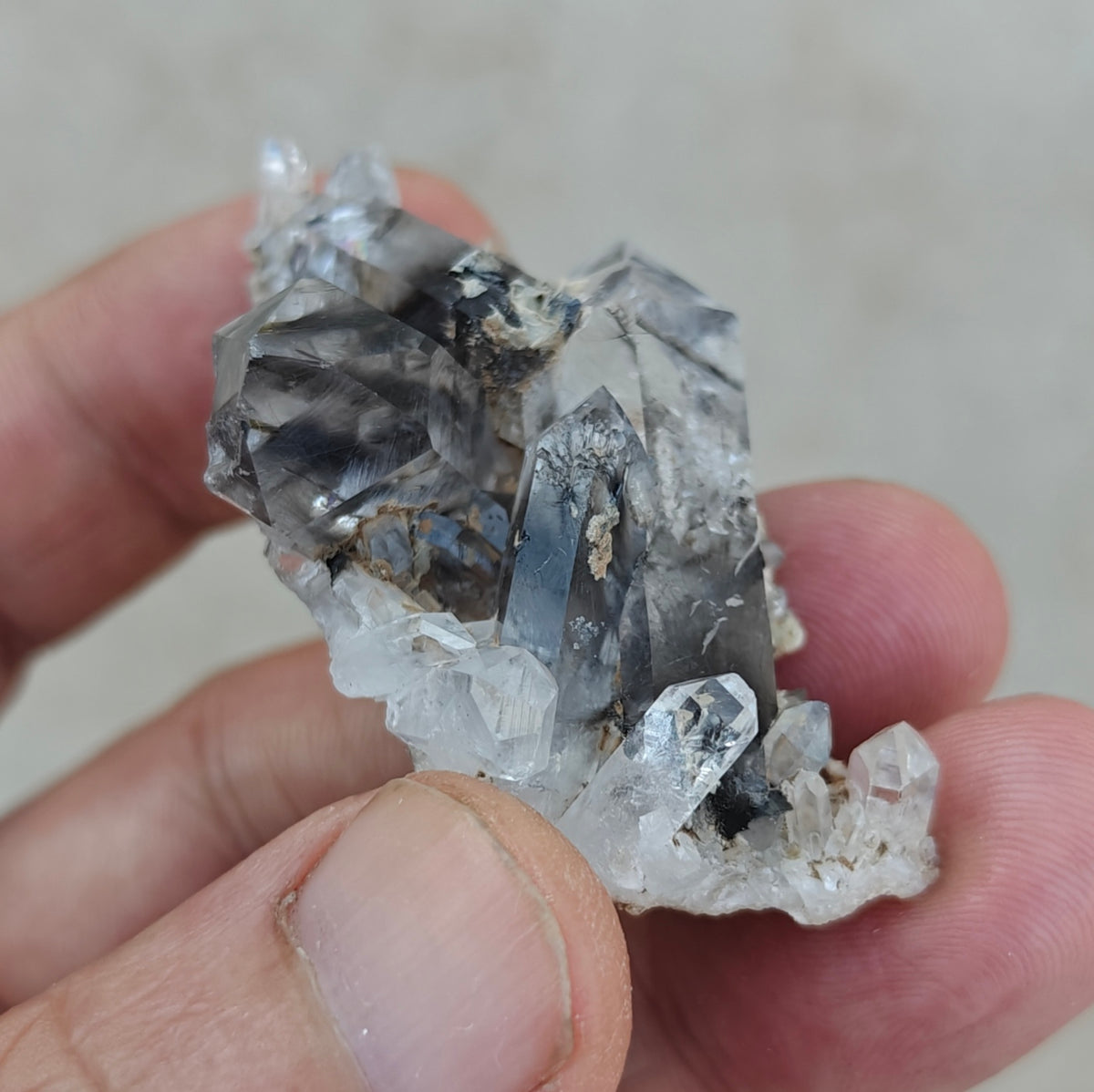Brookite included Quartz Crystal specimen 24 grams