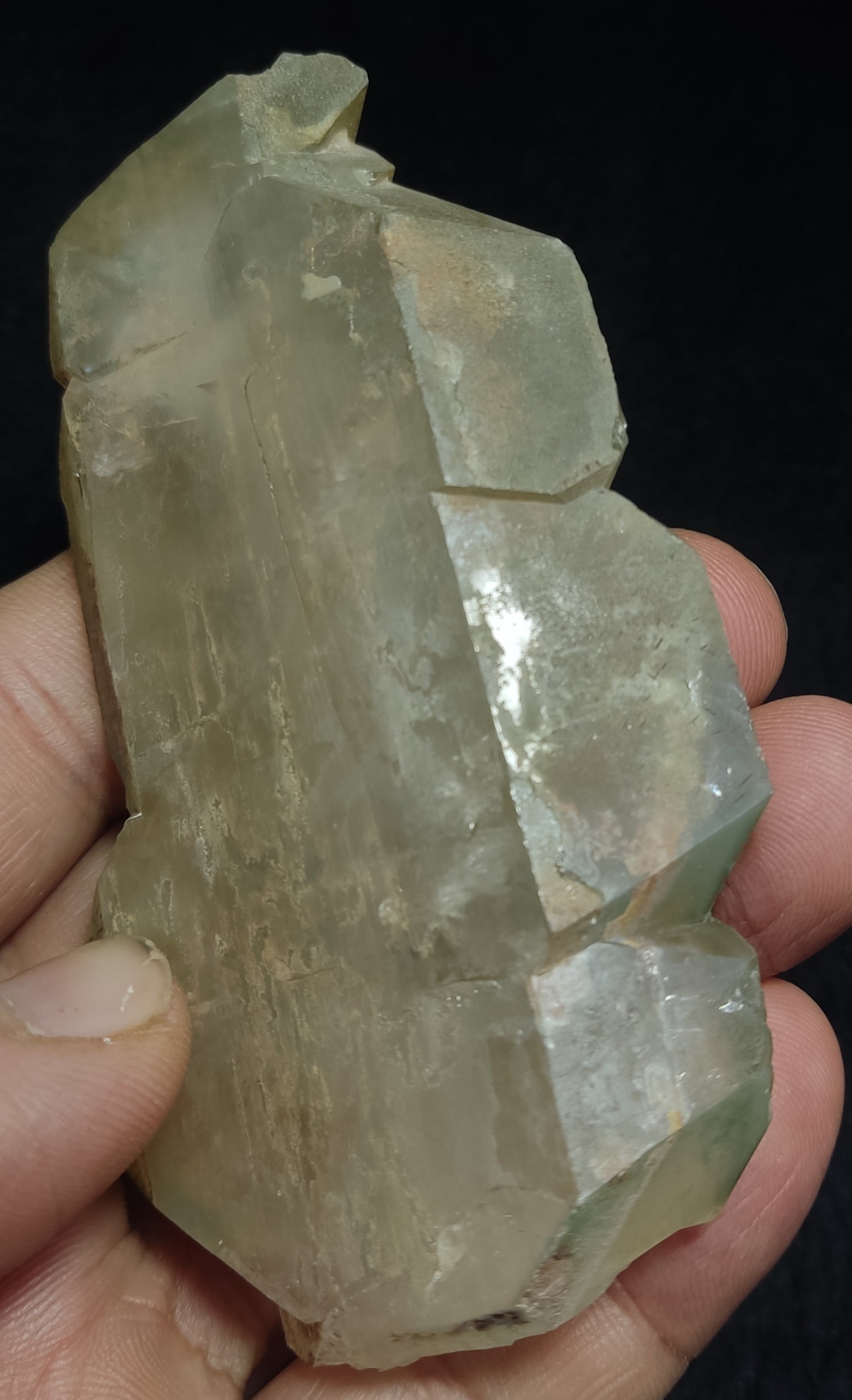Faden/Chlorite Quartz Crystal 131 grams