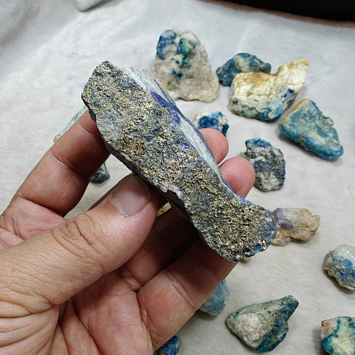 Lazurite sodalite collection 950 grams