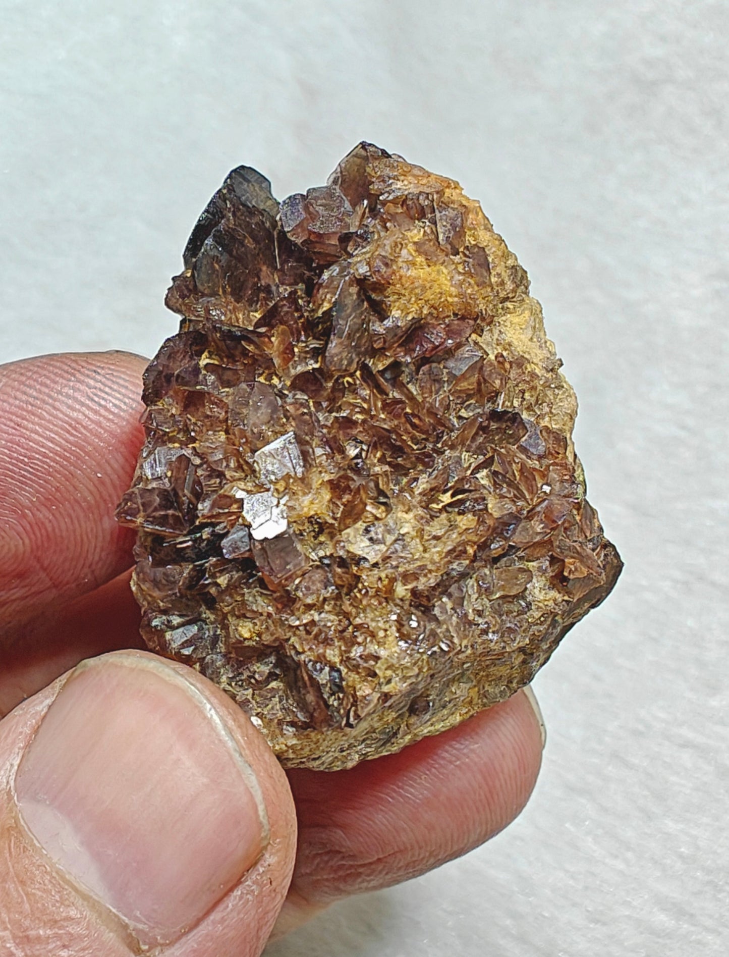 Natural axinite specimen 44 grams