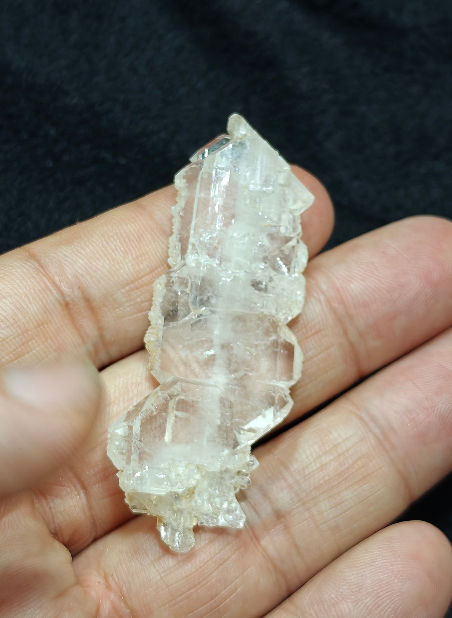 Natural faden quartz crystal 15 grams