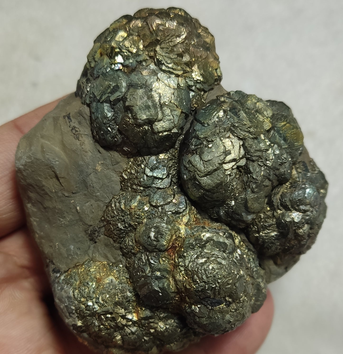 pyrite/marcasite with Iridescent Patterns 356 grams
