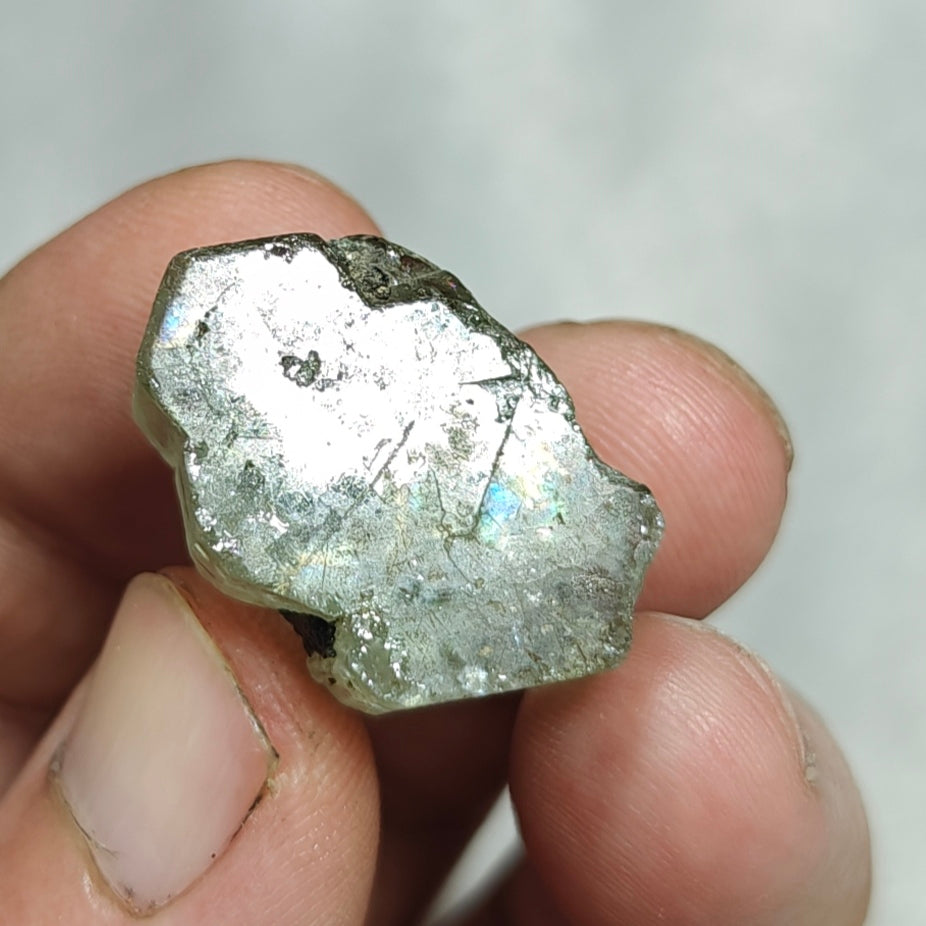 Natural green apatite crystal 16 grams