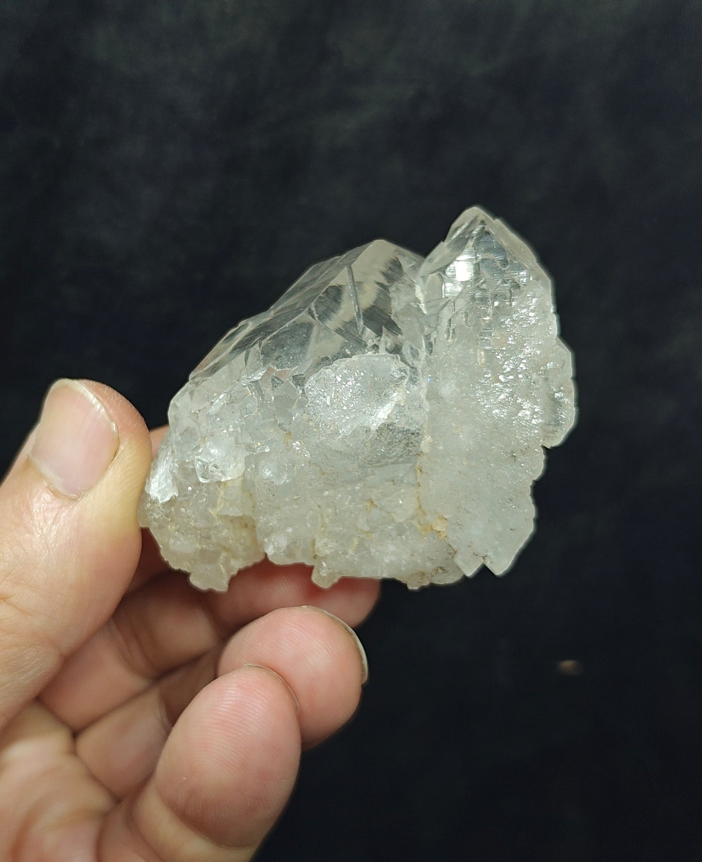Beautiful specimen of Quartz Cluster 108 grams