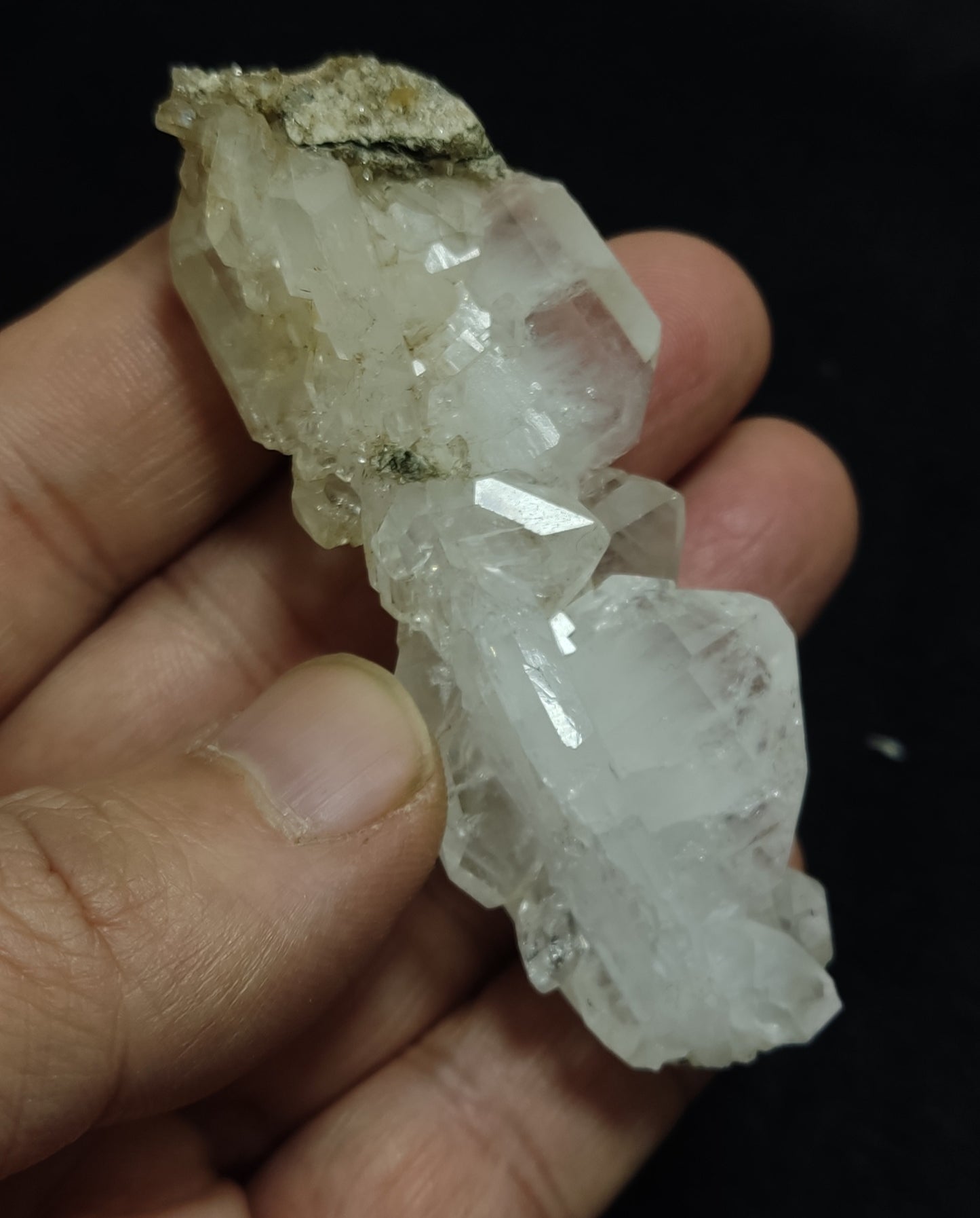 Natural faden quartz crystal 45 grams