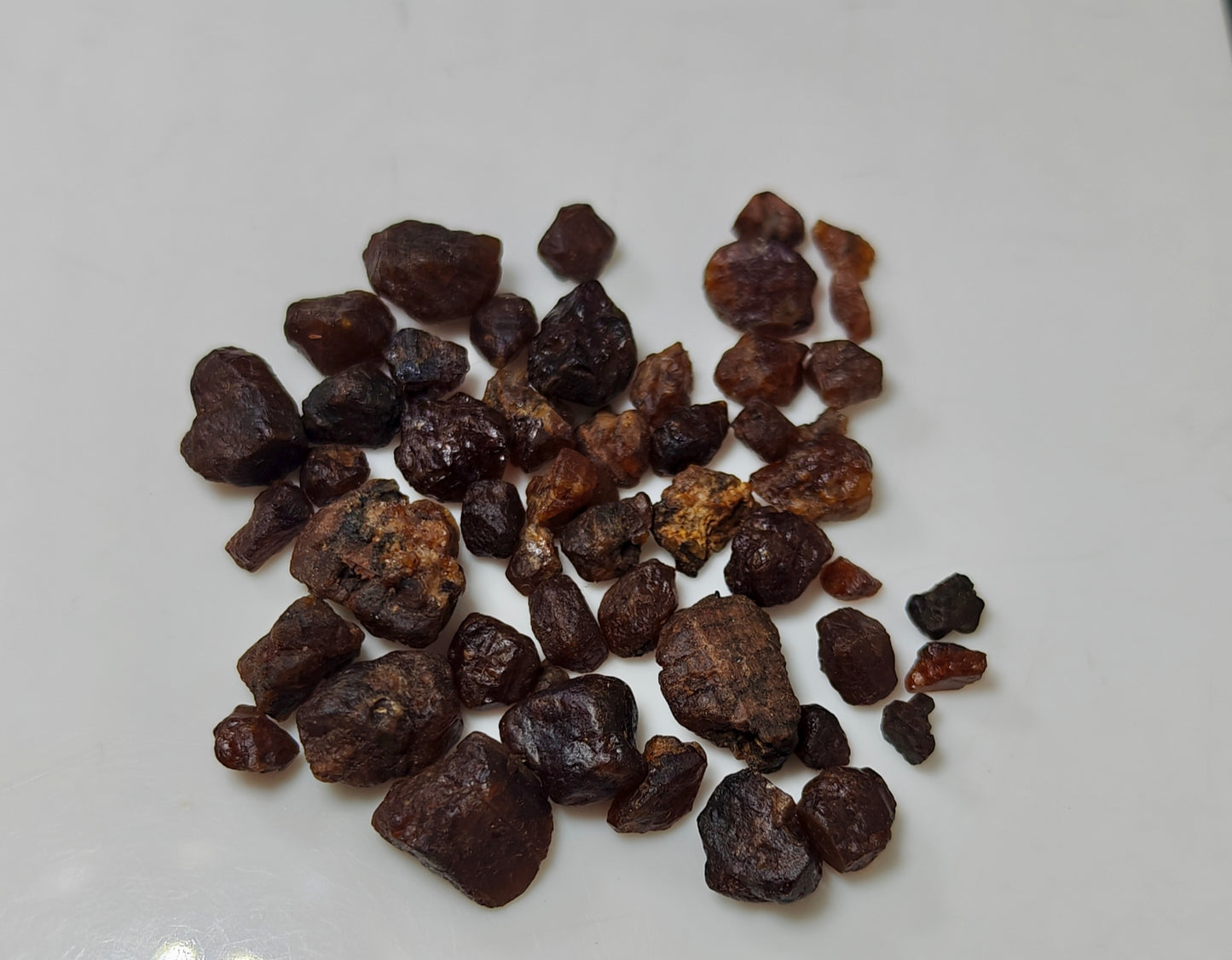 Rare parisite crystals collection 32 grams
