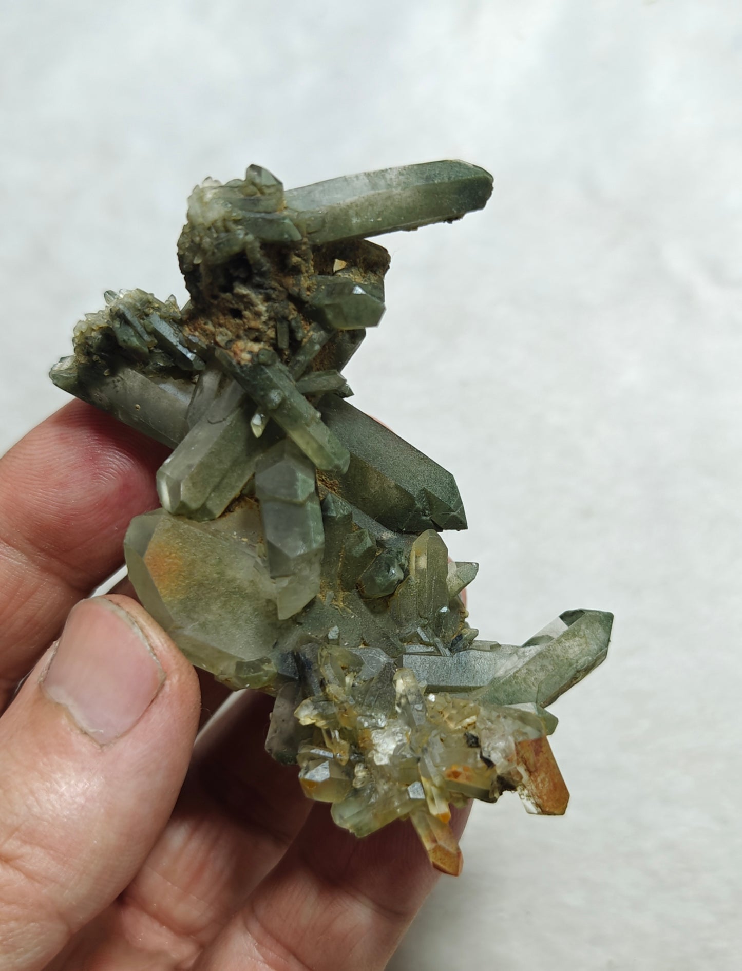 Natural Chlorite Quartz 56 grams