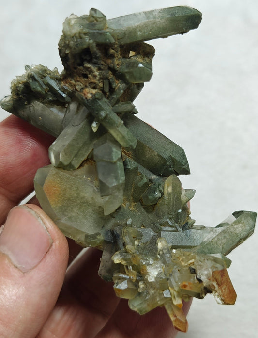 Natural Chlorite Quartz 56 grams